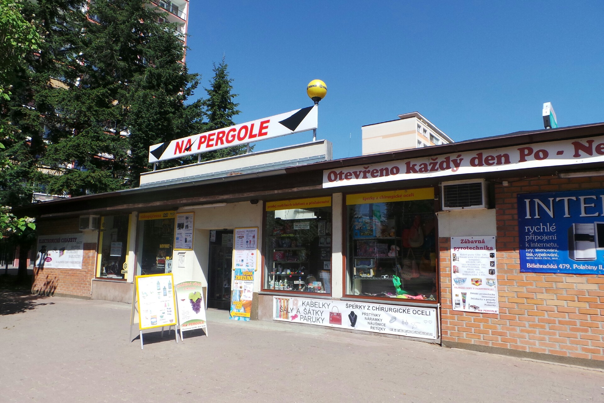 Léčebná kosmetika Na pergole