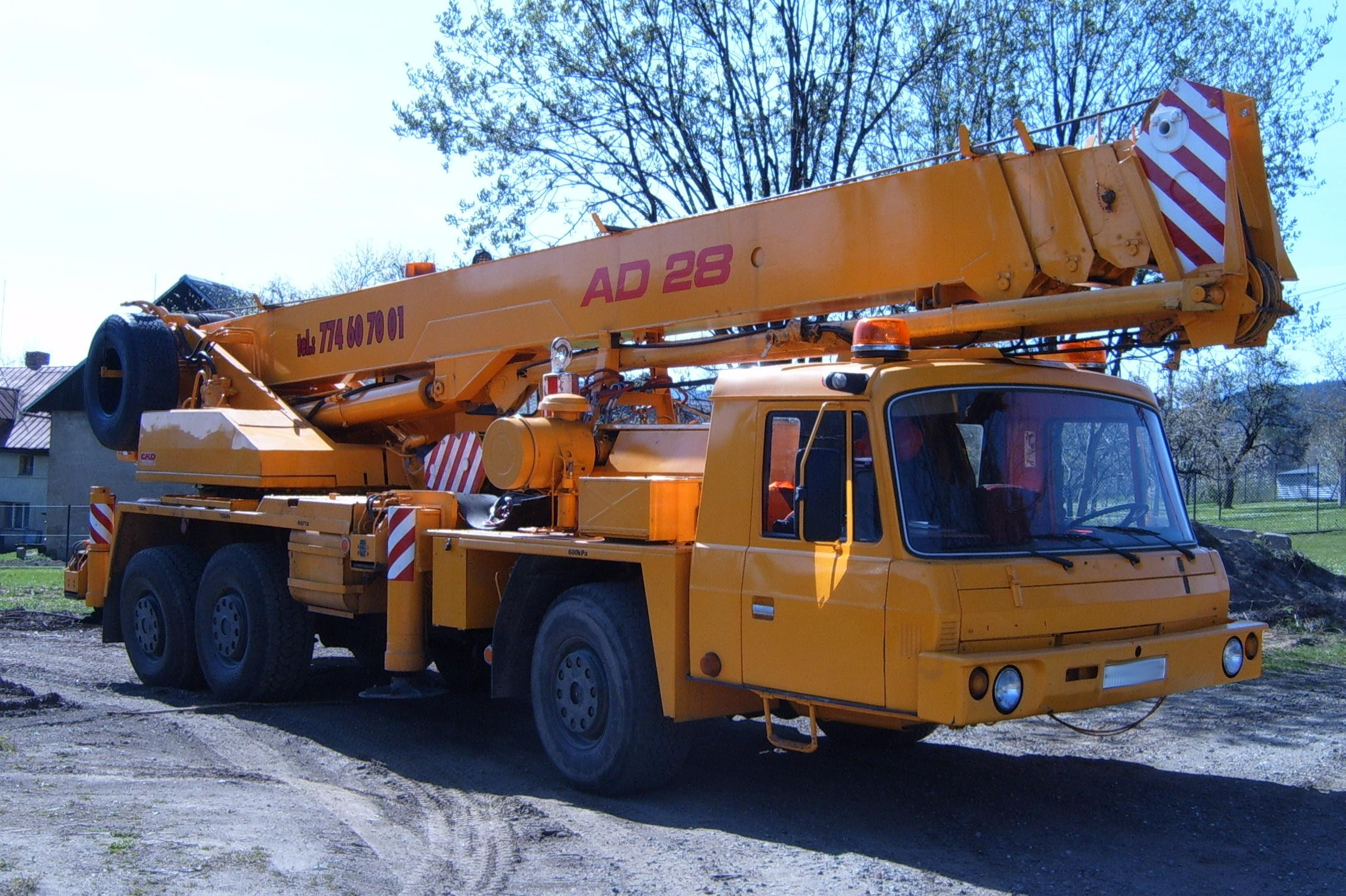 Autojeřáby Martin Tihlář