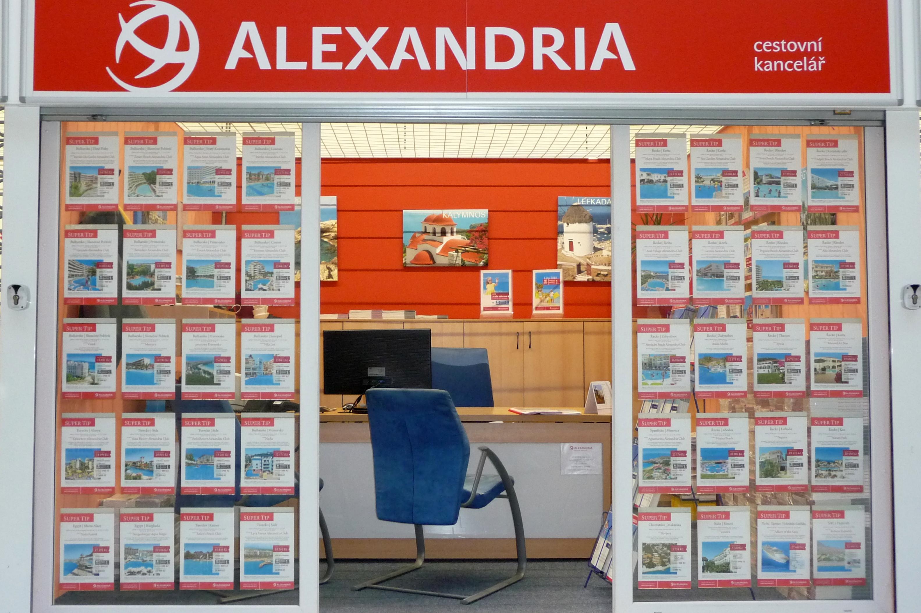 ALEXANDRIA, cestovní kancelář