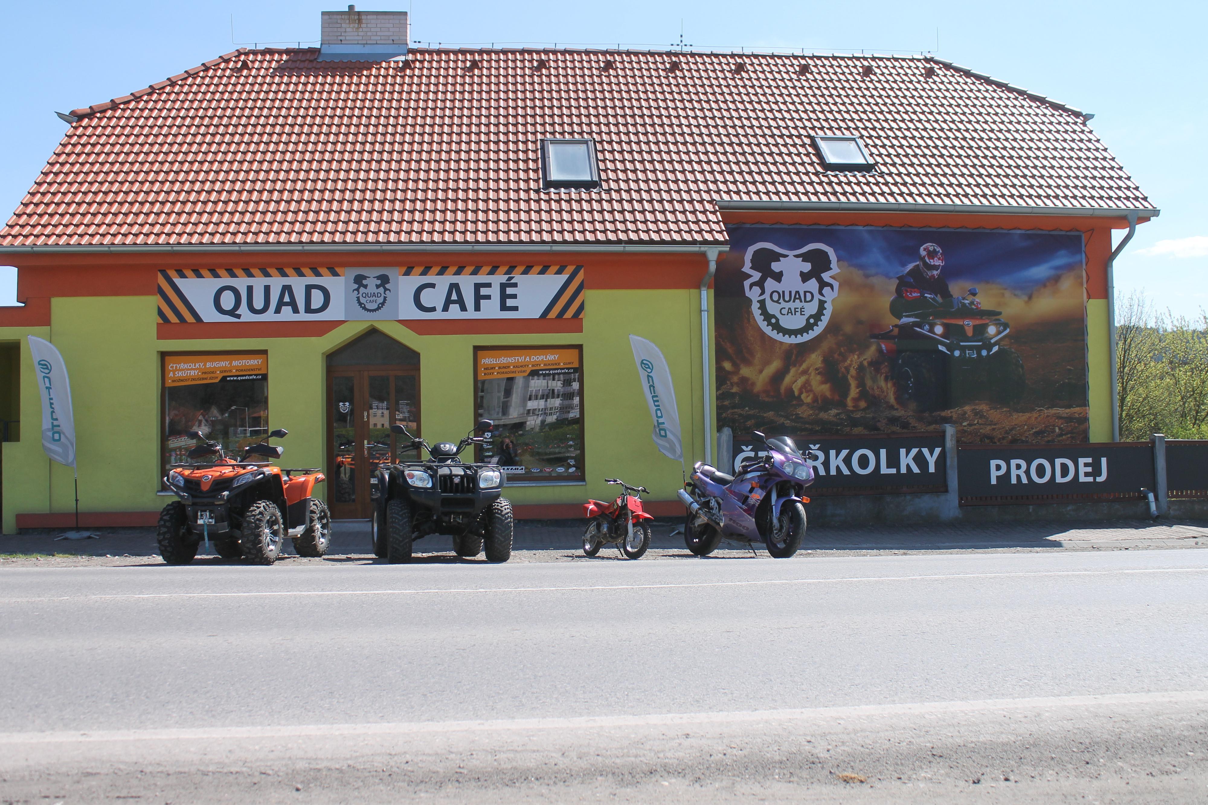 Quad Café - prodej a servis čtyřkolek a motorek