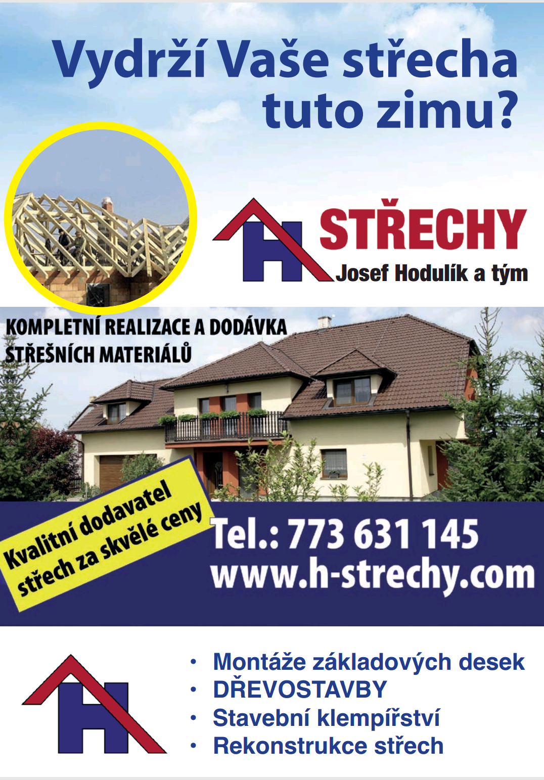 H - střechy foto 2