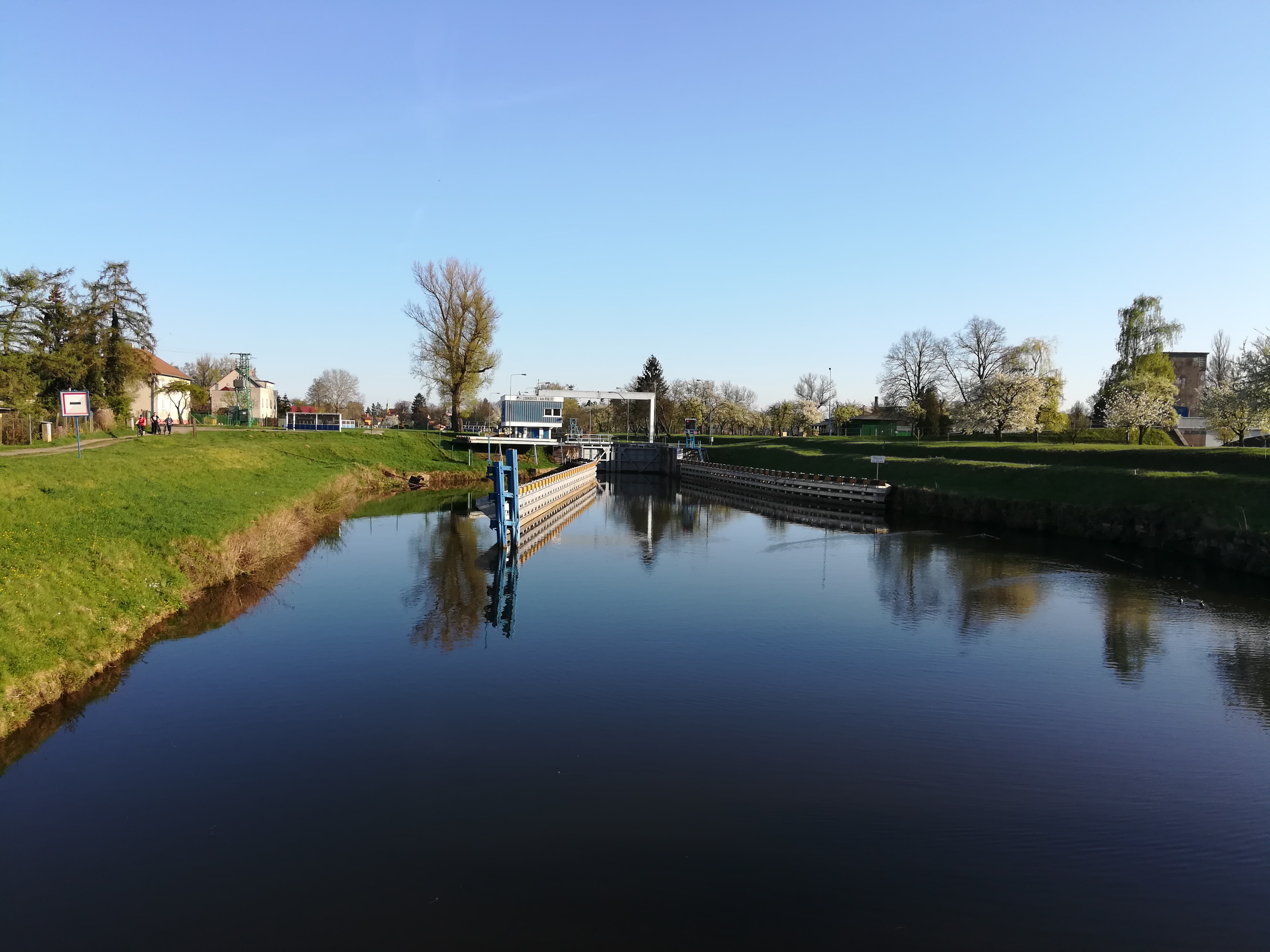 Plavební komora Lobkovice foto 4