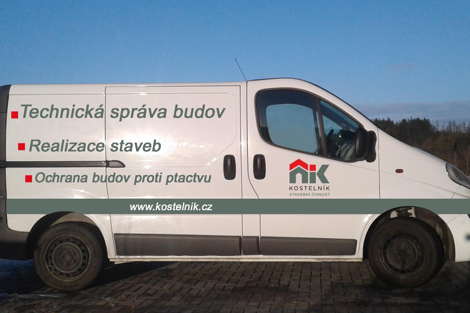 Karel Kostelník - stavby