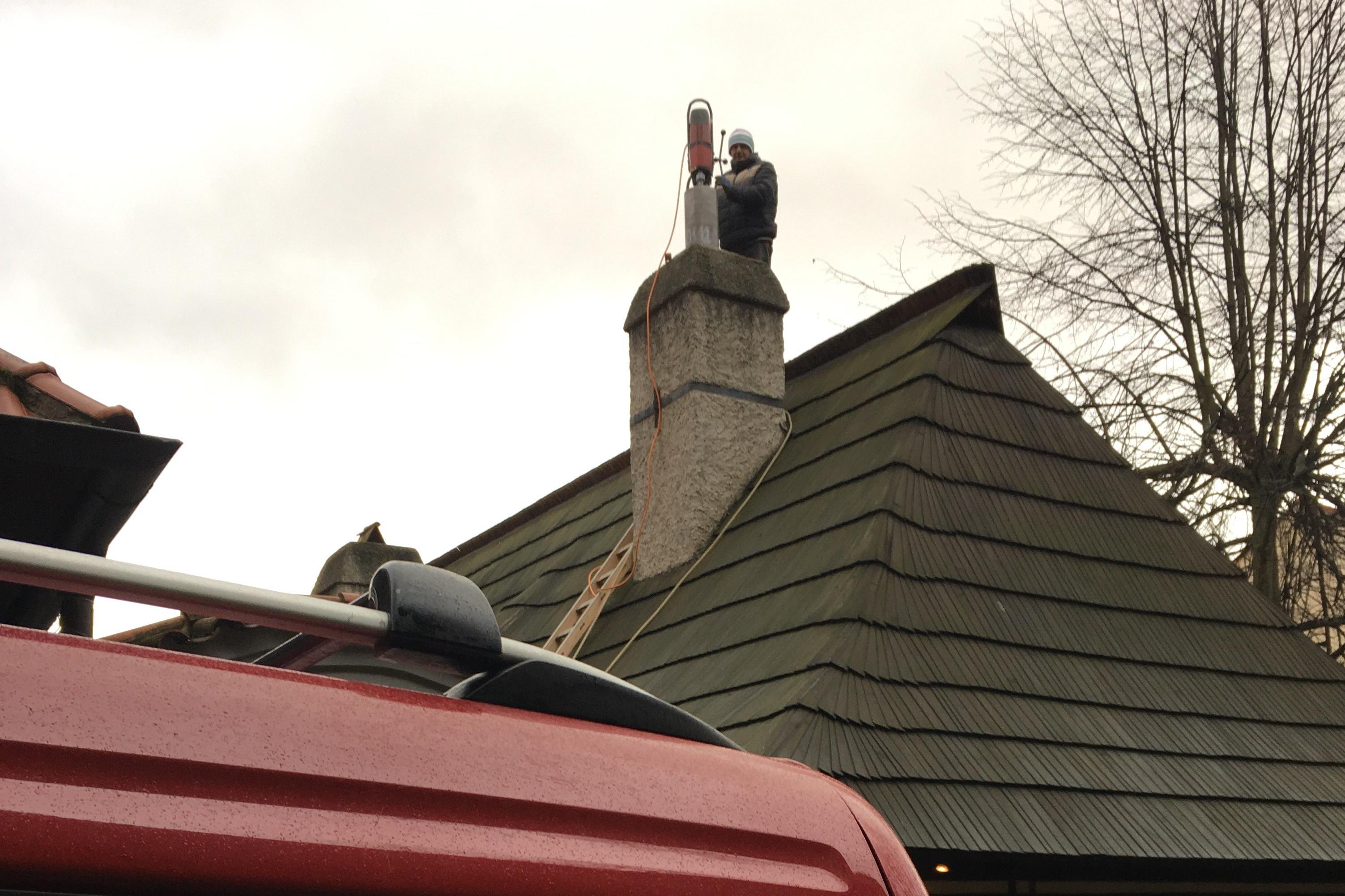 Zdeněk Sejpal - Vrtání komínů