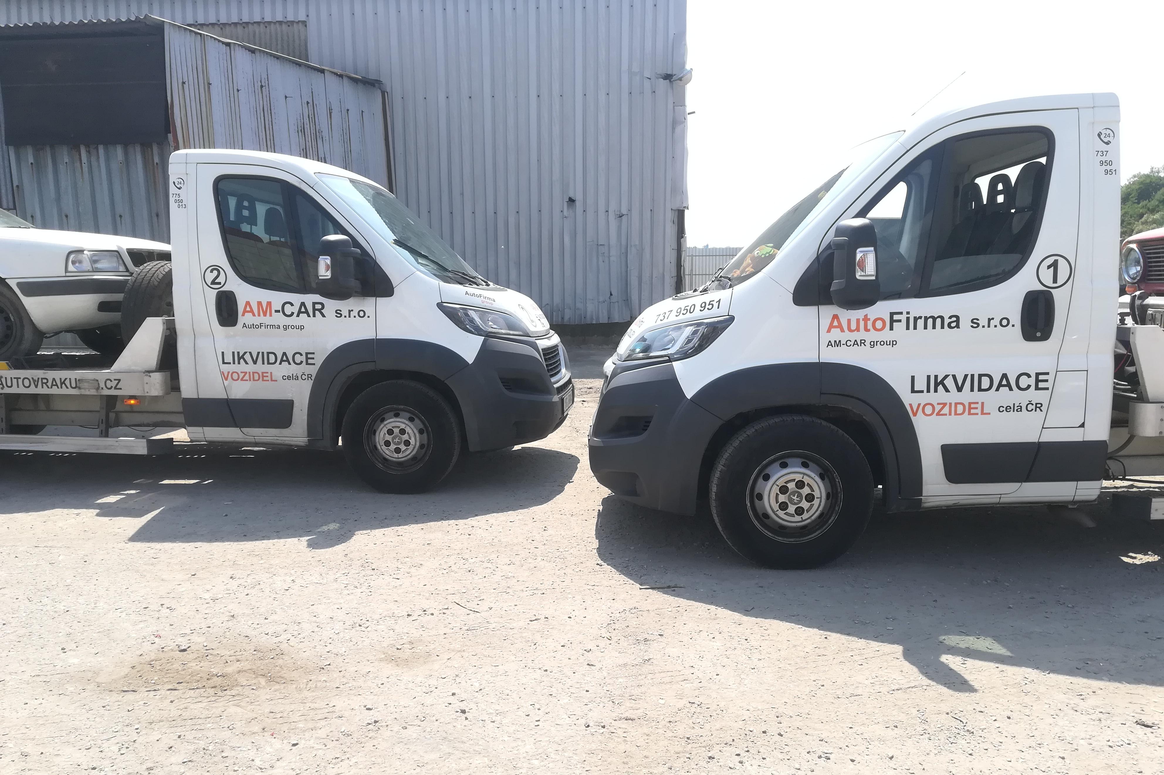 Likvidace vozidel EkoAutovraky