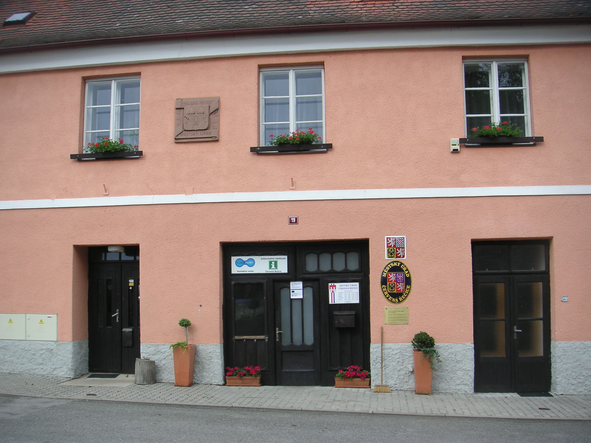 Červená Řečice - městský úřad