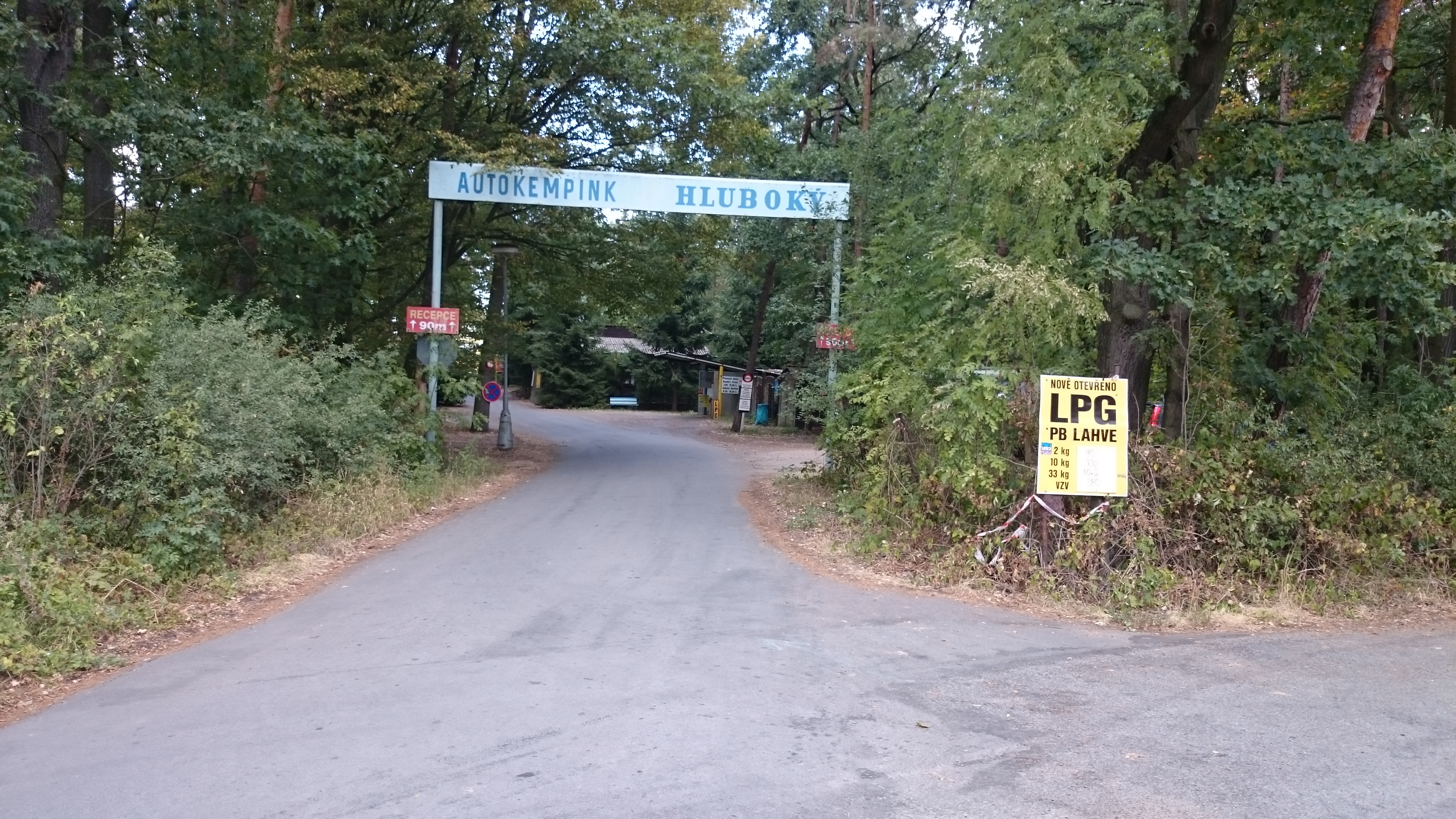 AUTOMOTOKLUB Holice v AČR - Autocamping Hluboký