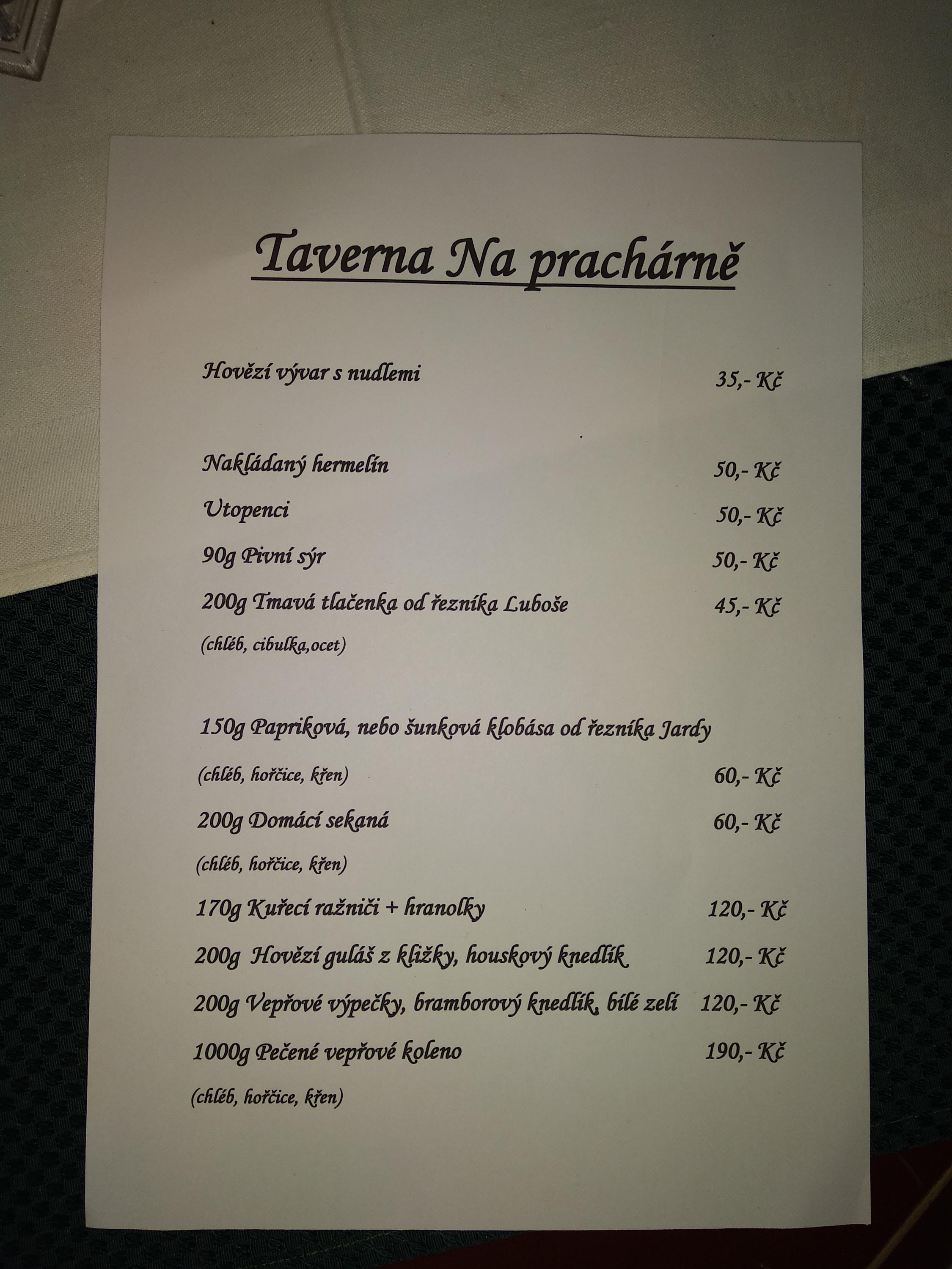 Taverna Na Prachárně foto 2