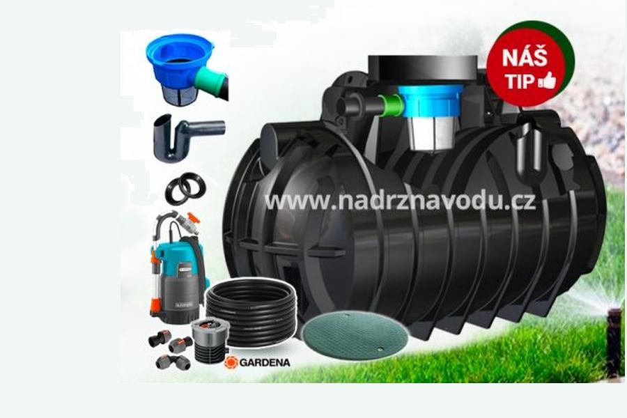 Nádrž na dešťovou vodu Atlantis 2200L
