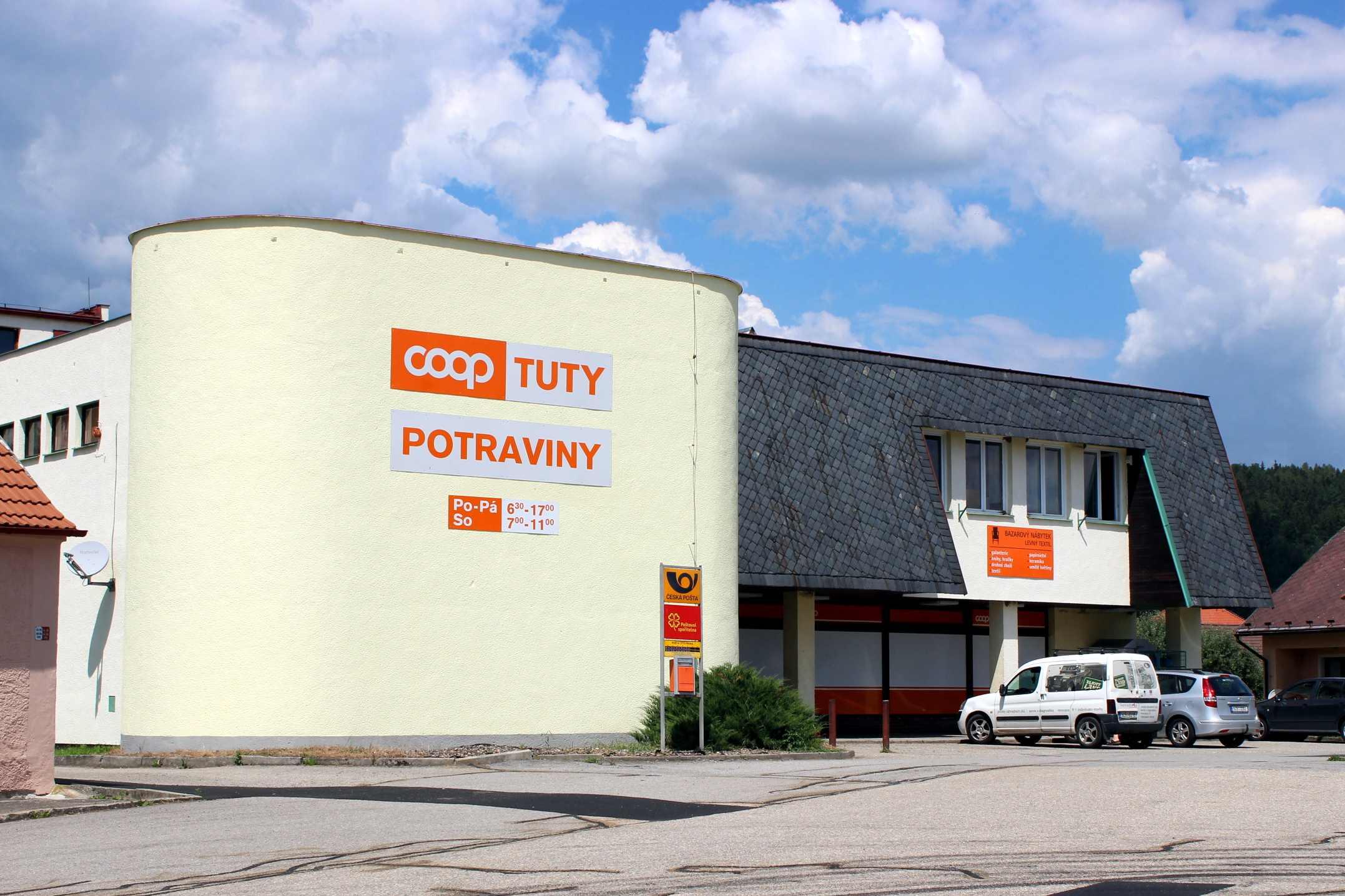Potraviny COOP TUTY