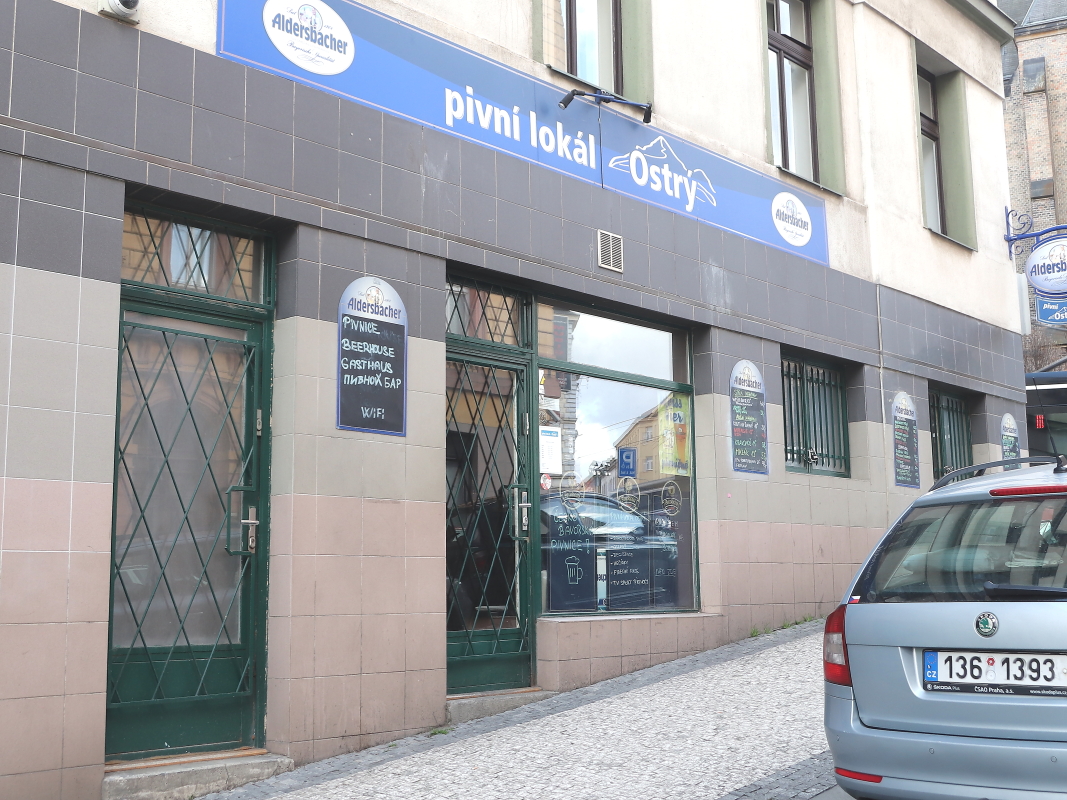 Pivní lokál Ostrý