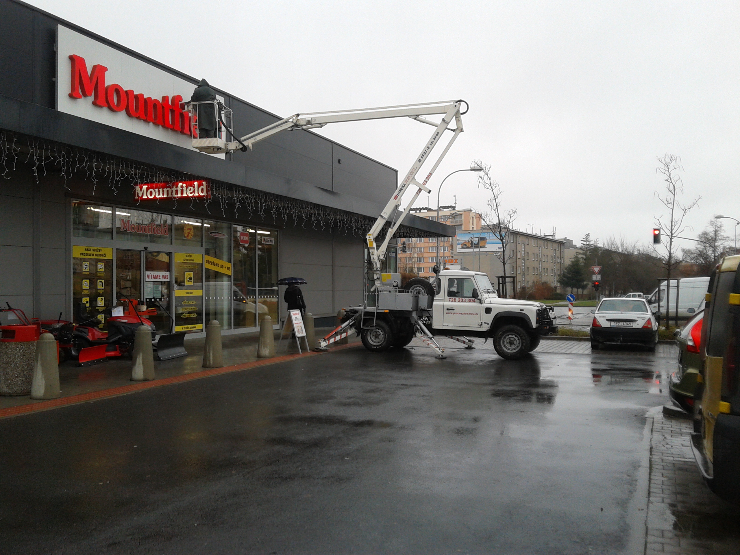 Eva Strejcová - pracovní plošiny foto 2