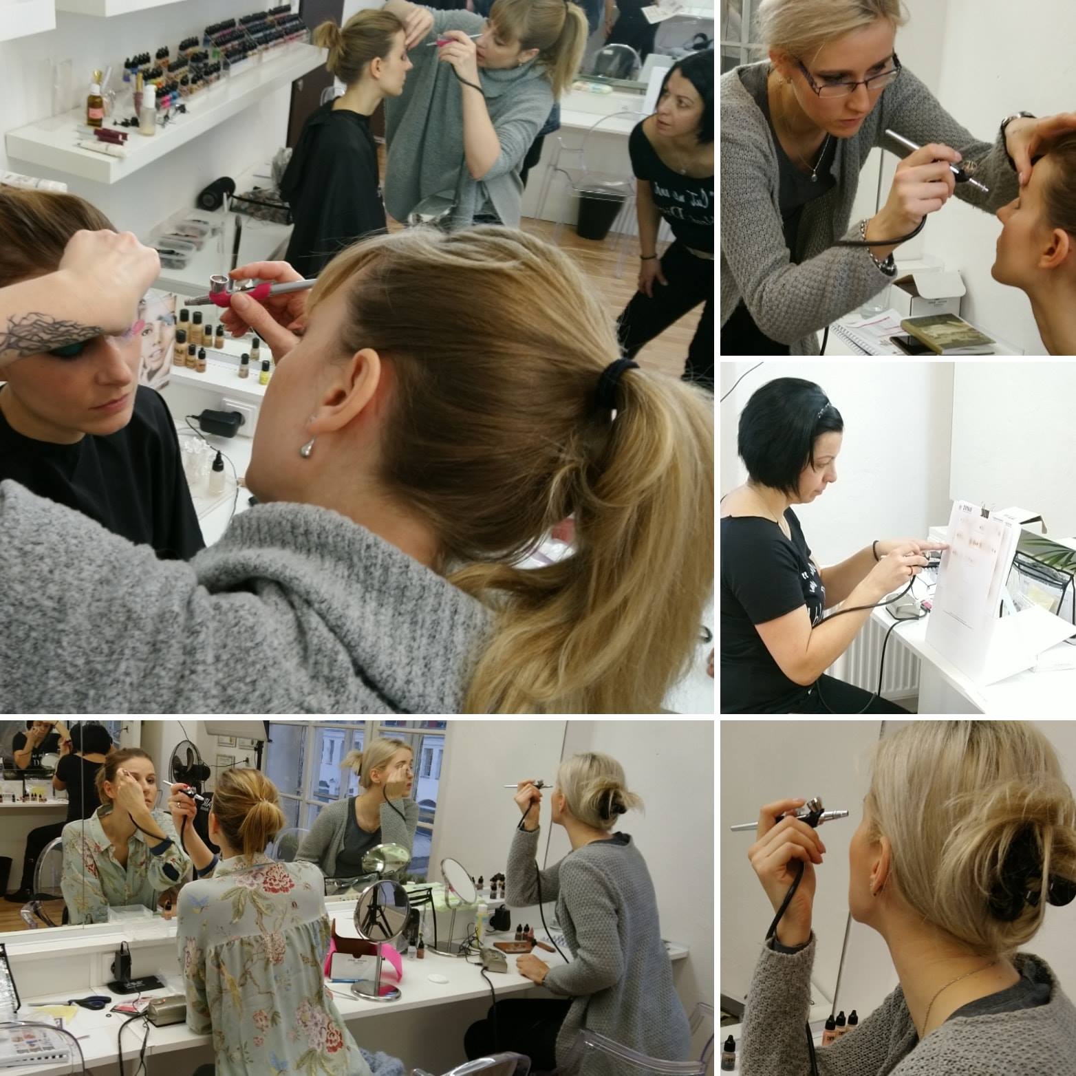 DINAIR ACADEMY - Airbrush make-up kurz foto 2