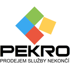Logo obchodu PEKRO - prodejem služby nekončí