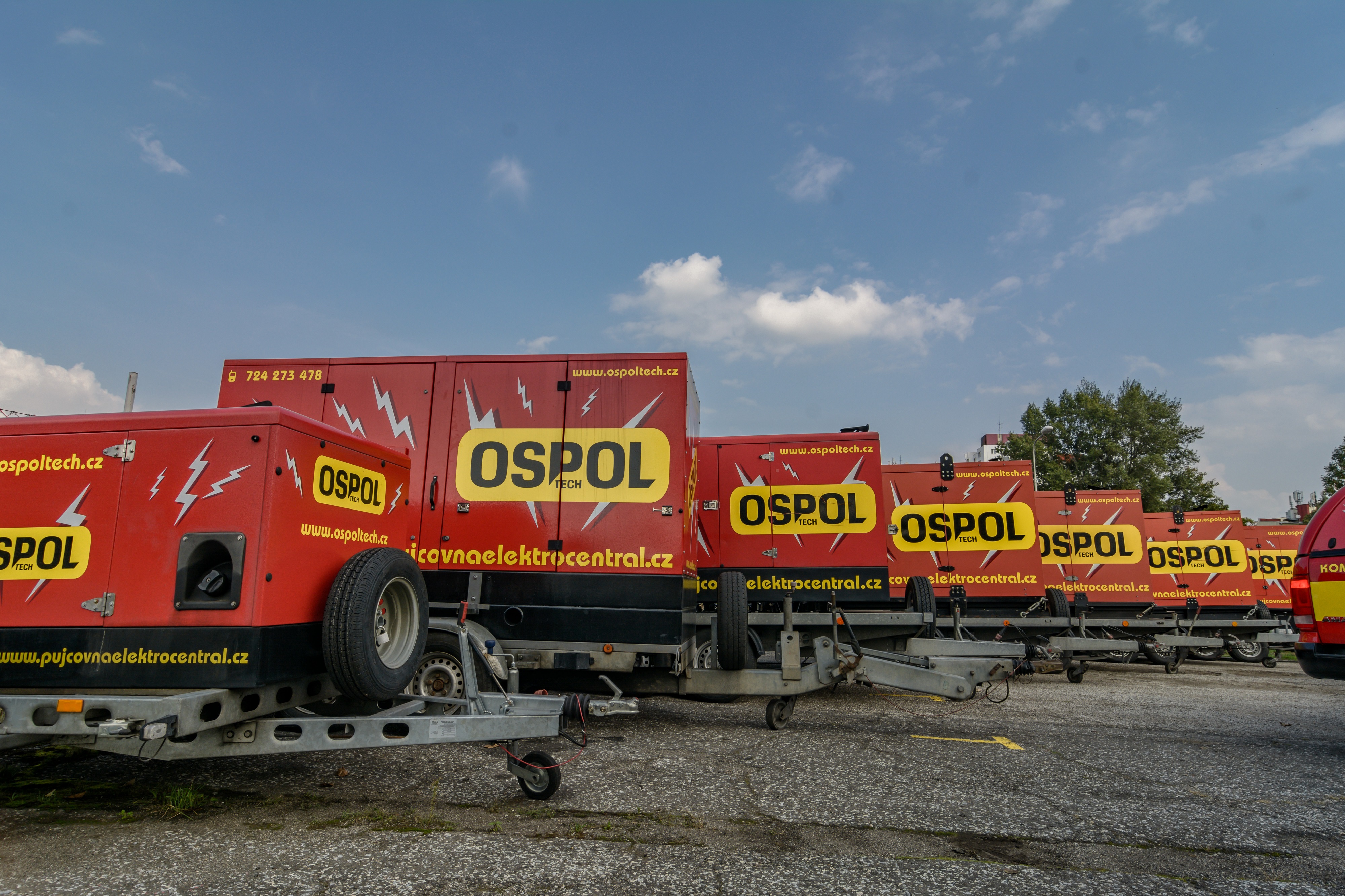 OSPOL TECH – kompresory a elektrocentrály foto 6