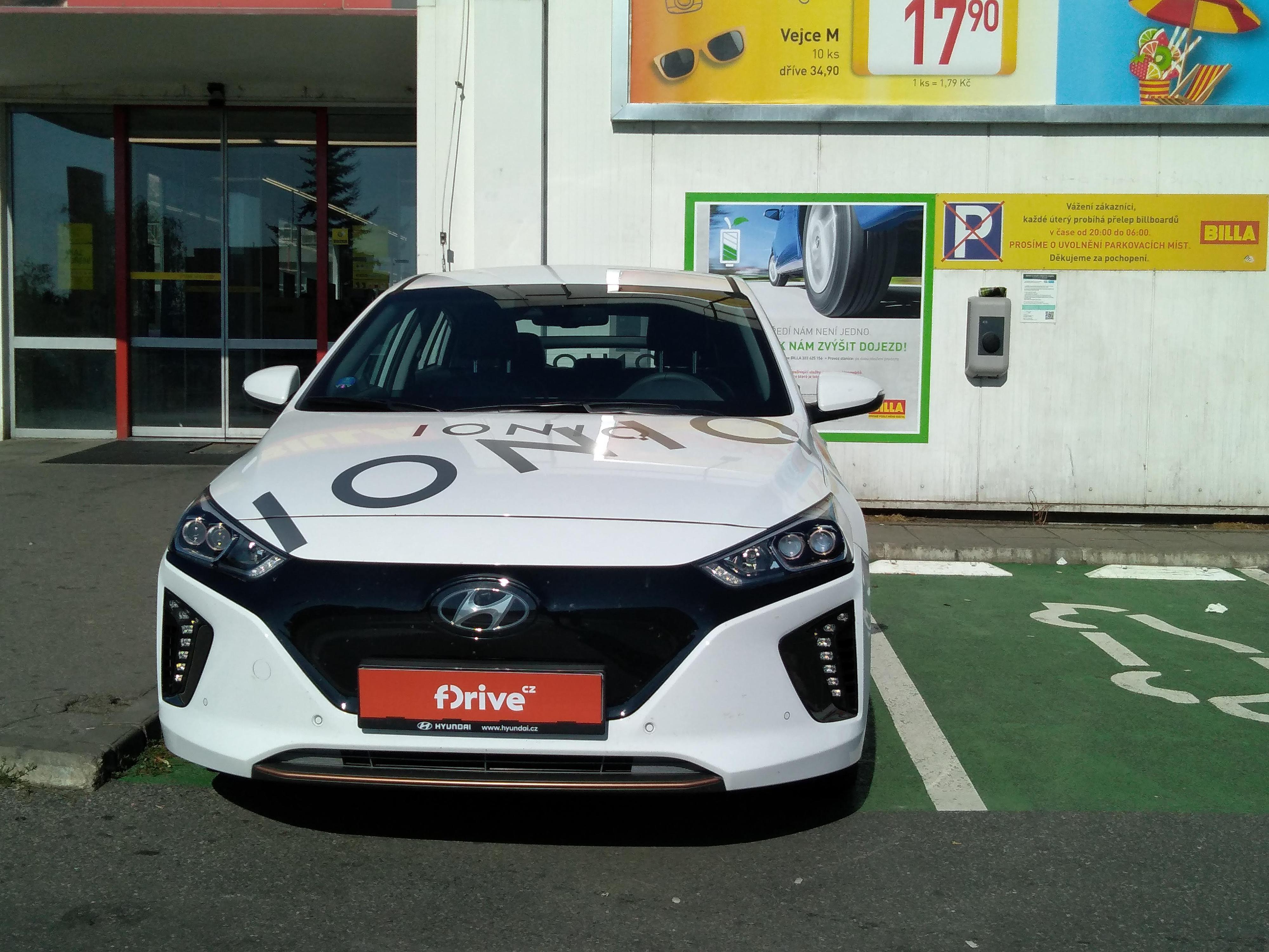 Nabíjecí stanice BILLA