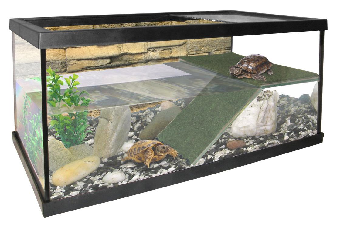 Akvárium pro vodní želvy - želvárium