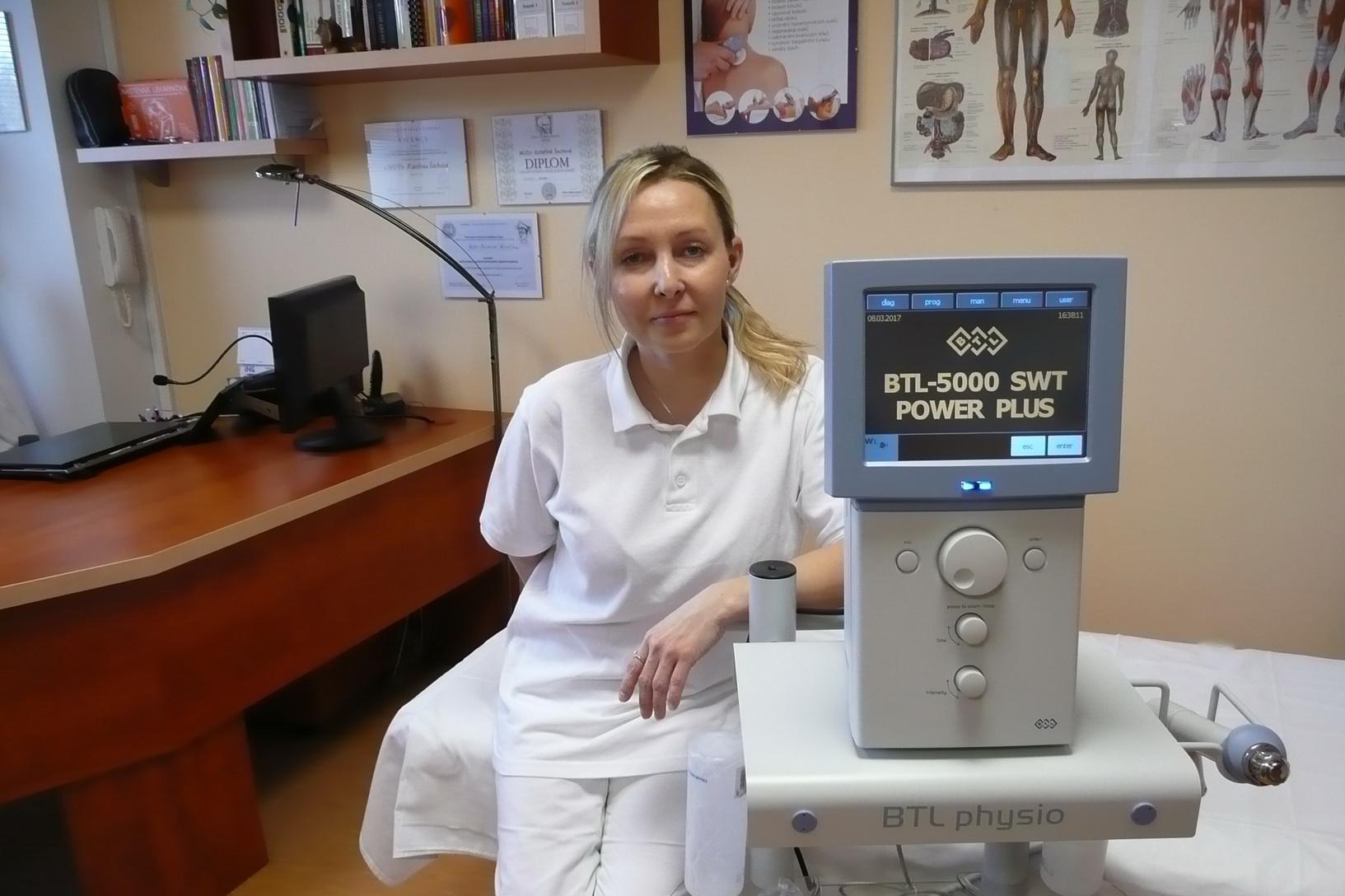 Estetická a Pohybová Rázová vlna - X-Wave, ESWT