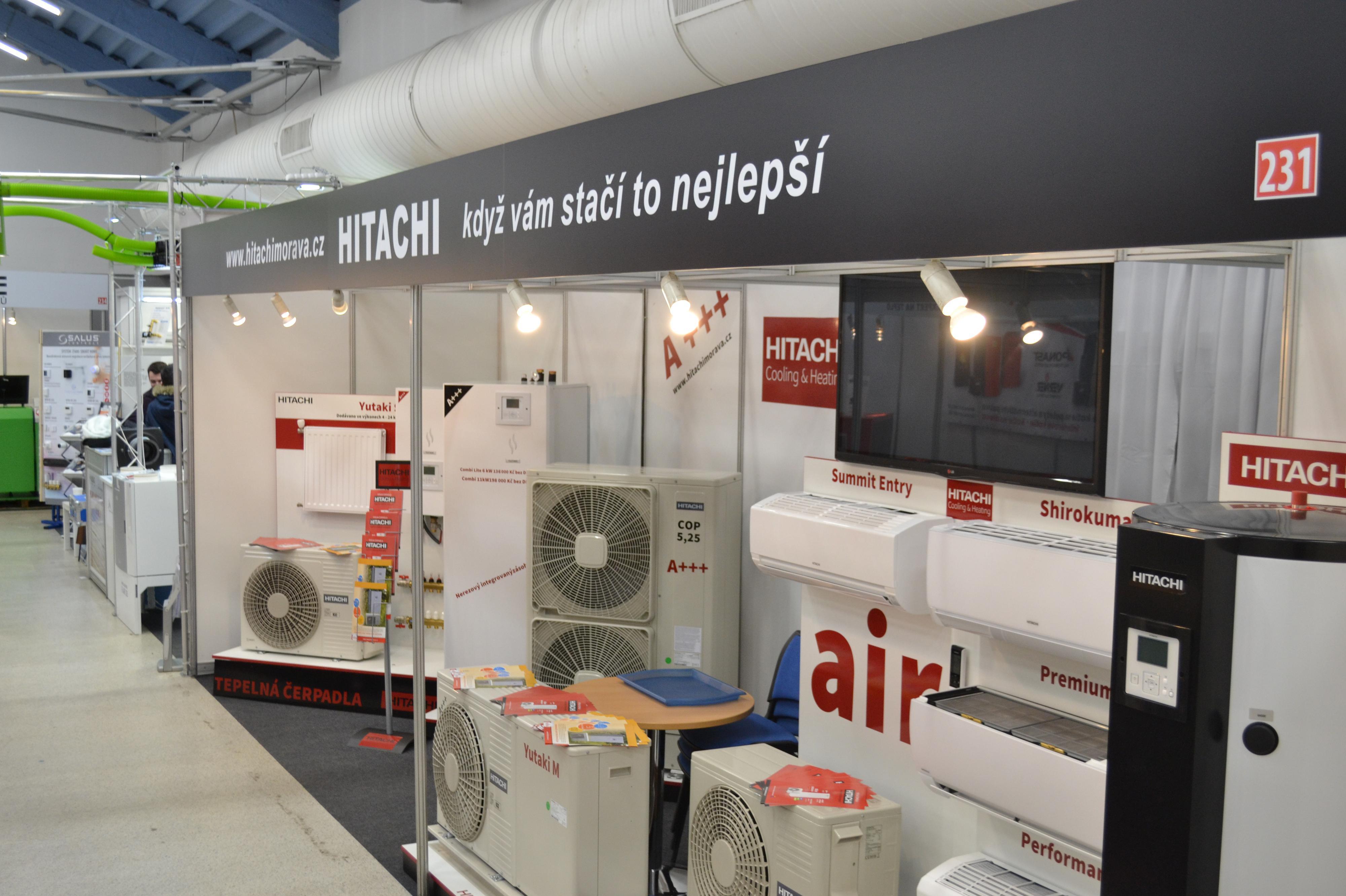 Tepelná čerpadla HITACHI