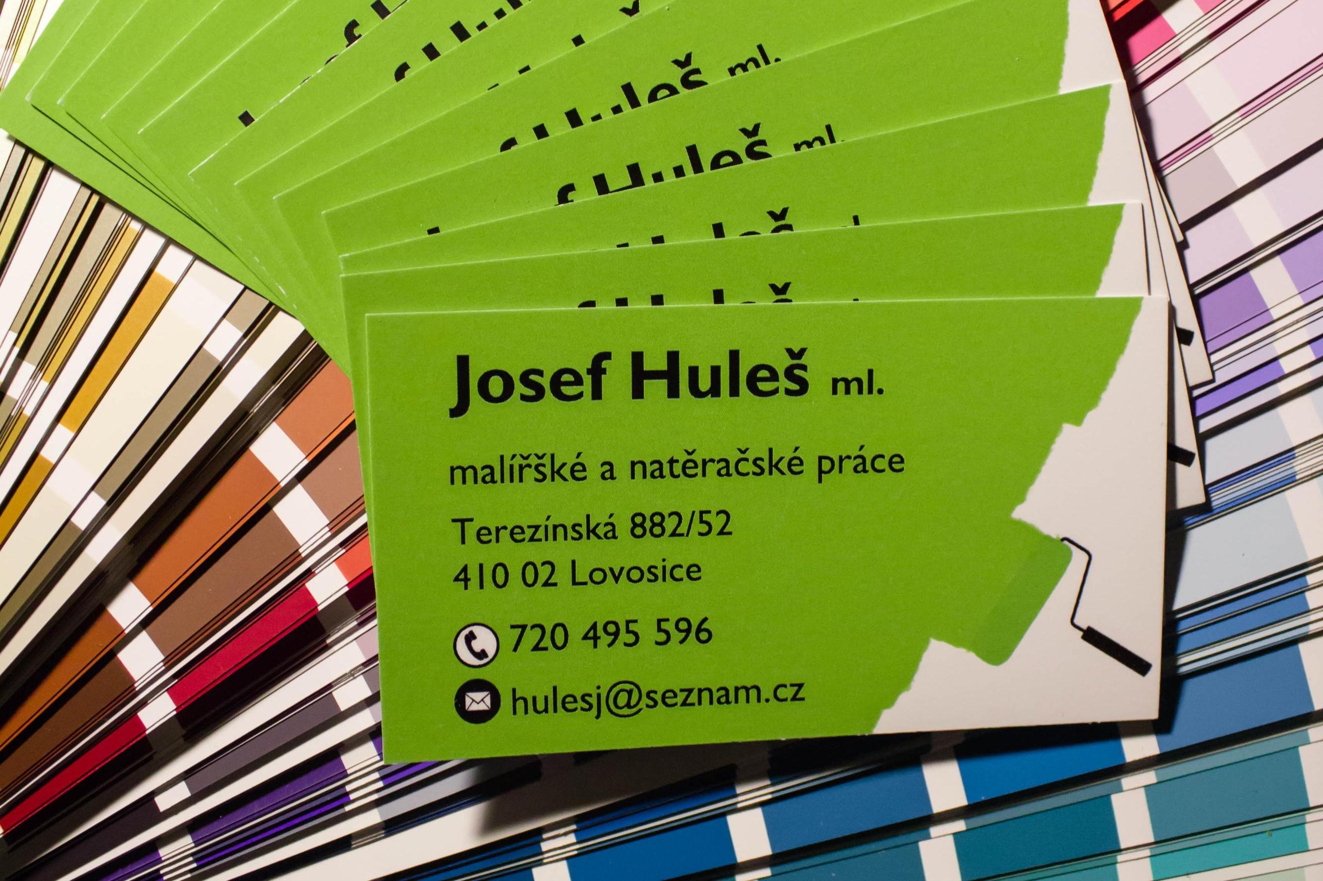 Josef Huleš ml. - Malířské a natěračské práce