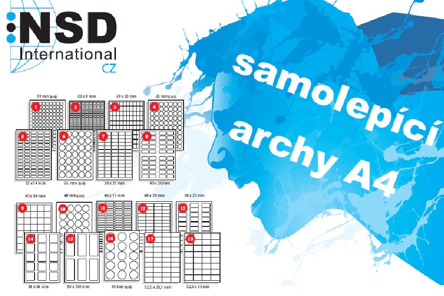 Etikety A4