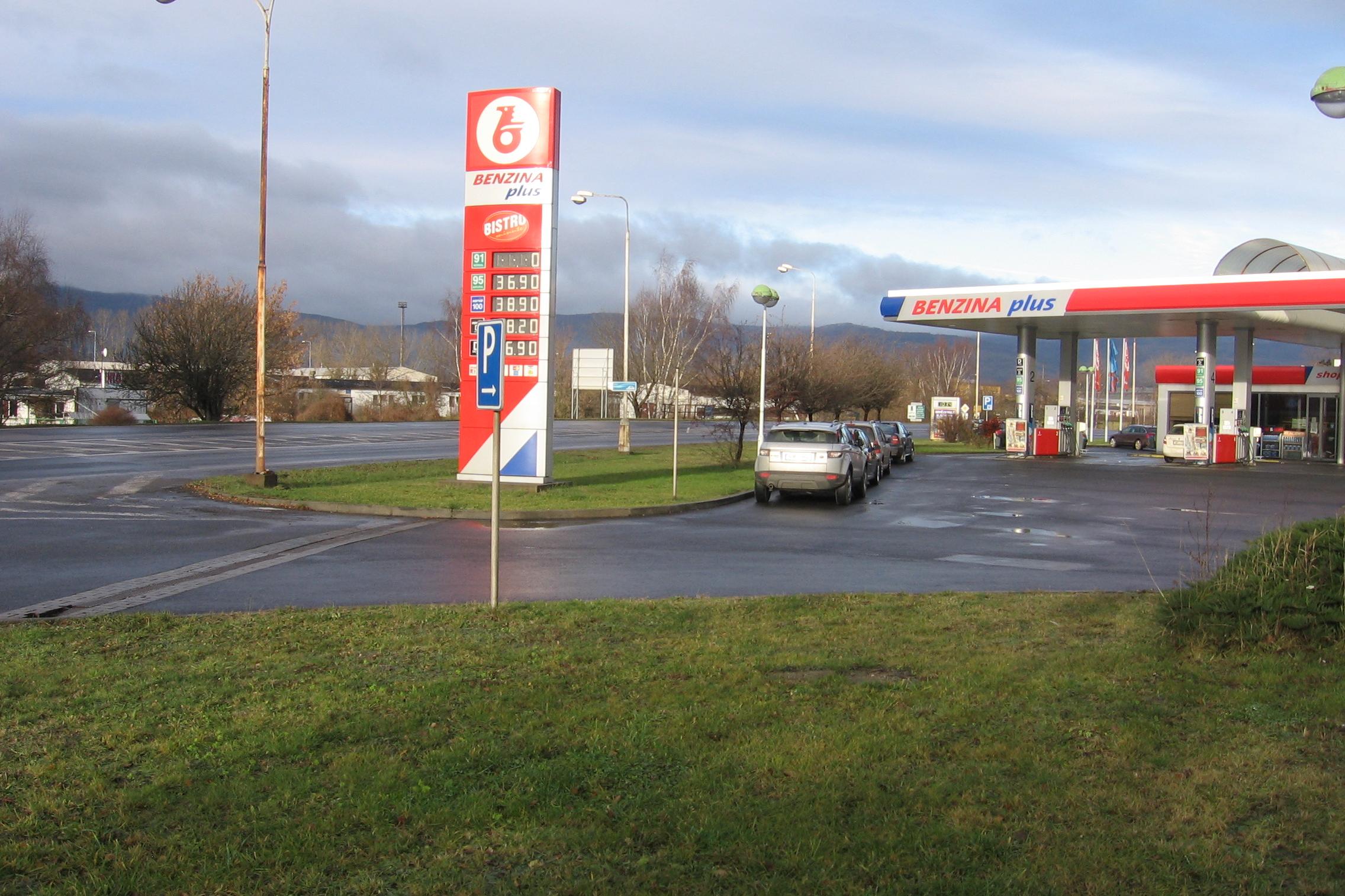 innogy plnicí stanice CNG