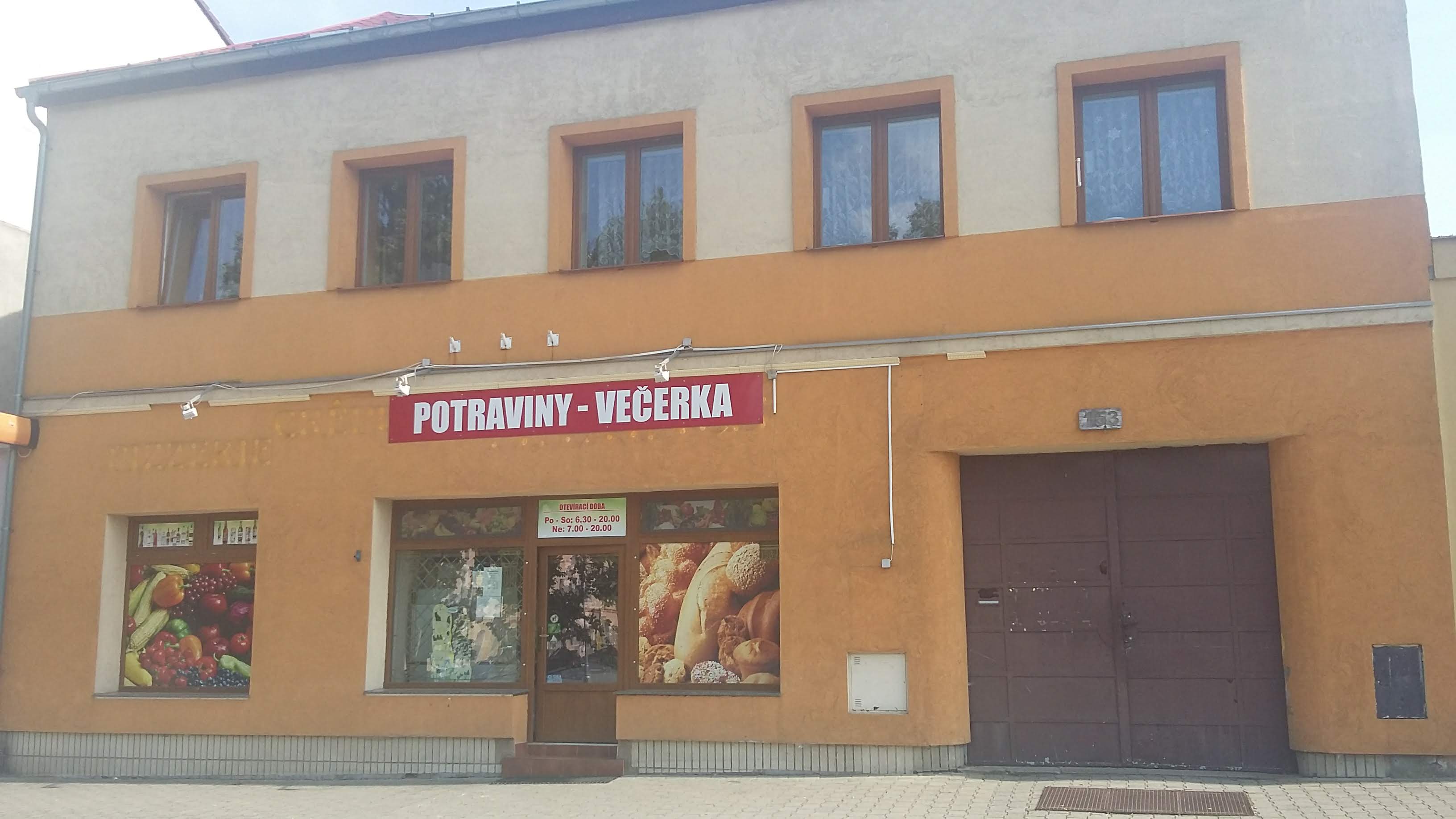 Potraviny a večerka