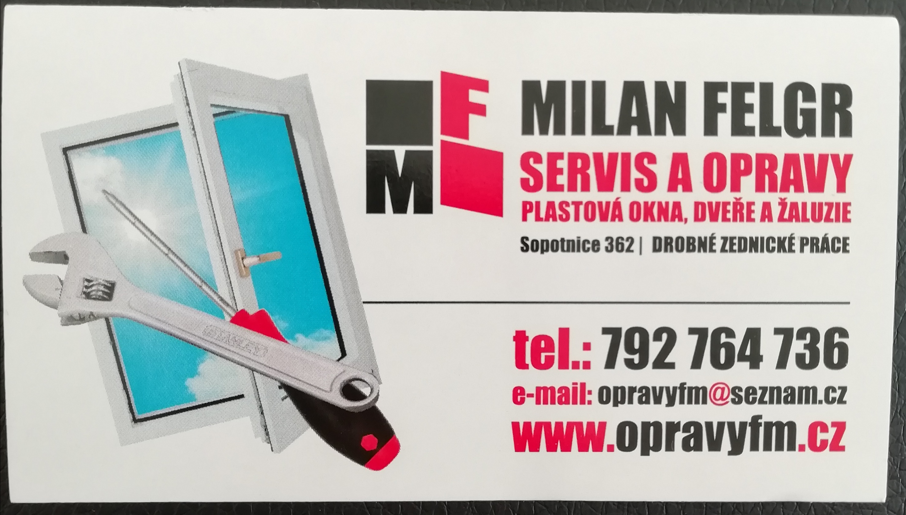 Servis a opravy oken Felgr Milan foto 2