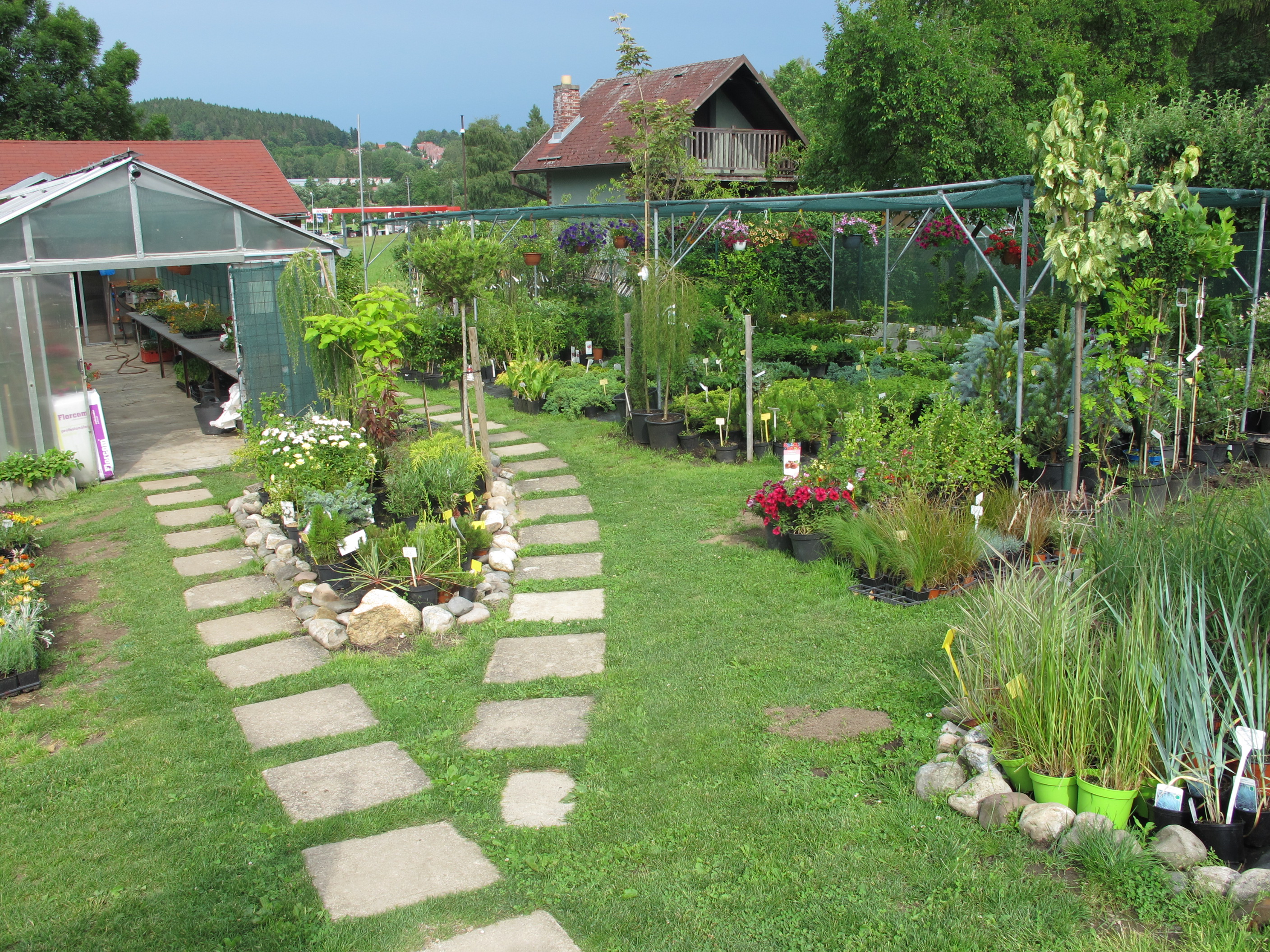 Zahrádka u hřbitova