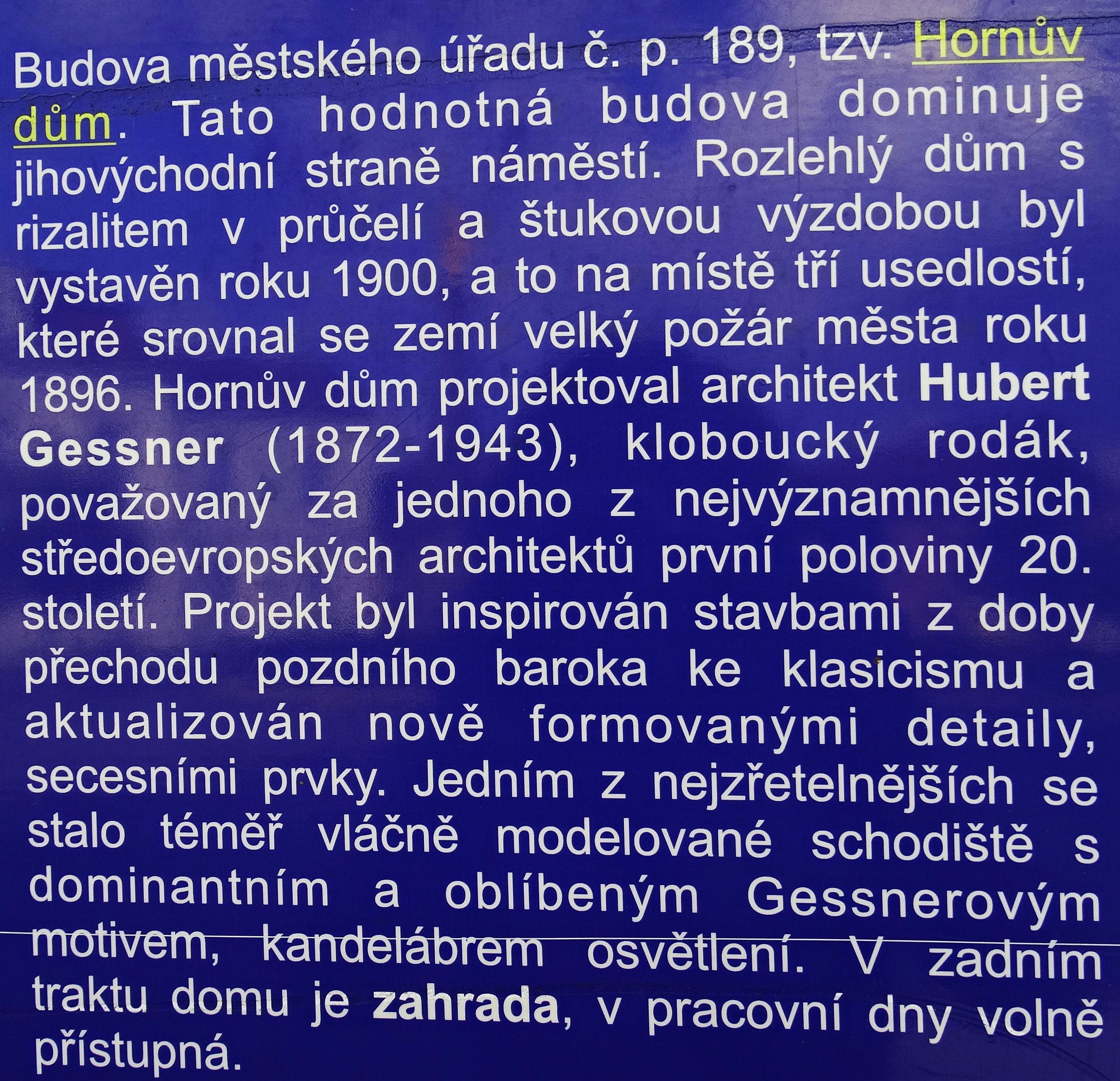 Valašské Klobouky - městský úřad foto 3