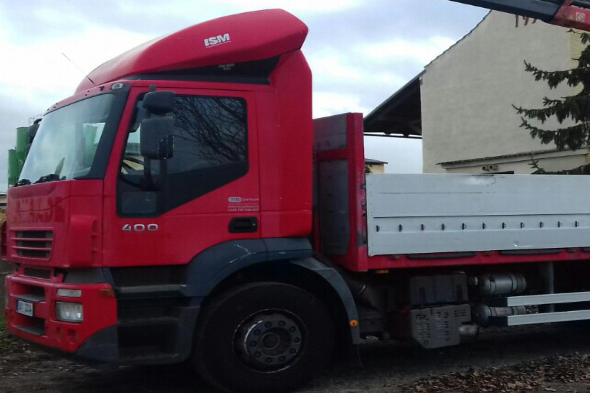 David Pustina- Autodoprava s hydraulickou rukou