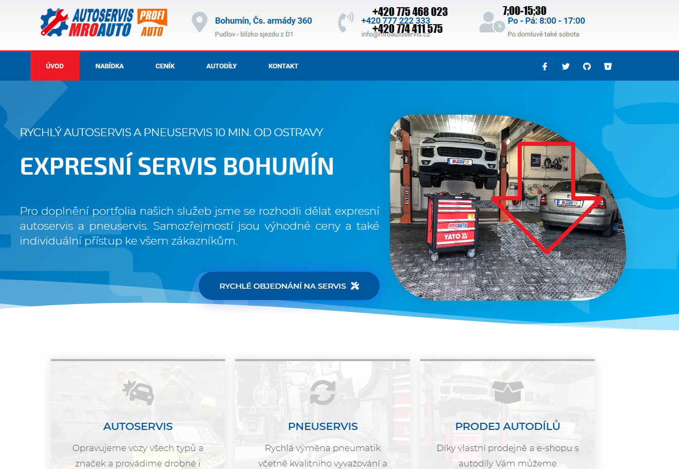 AUTOSERVIS MROAUTO - EXPRESNÍ SERVIS BOHUMÍN foto 3