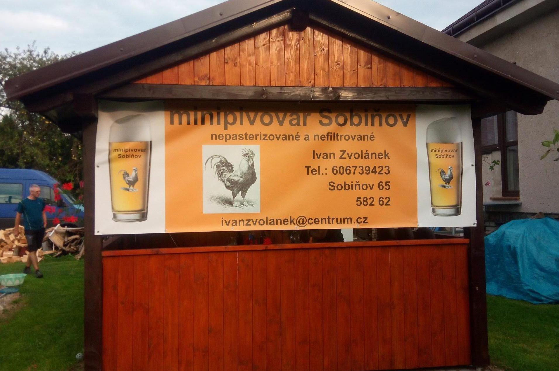 Minipivovar Sobíňov