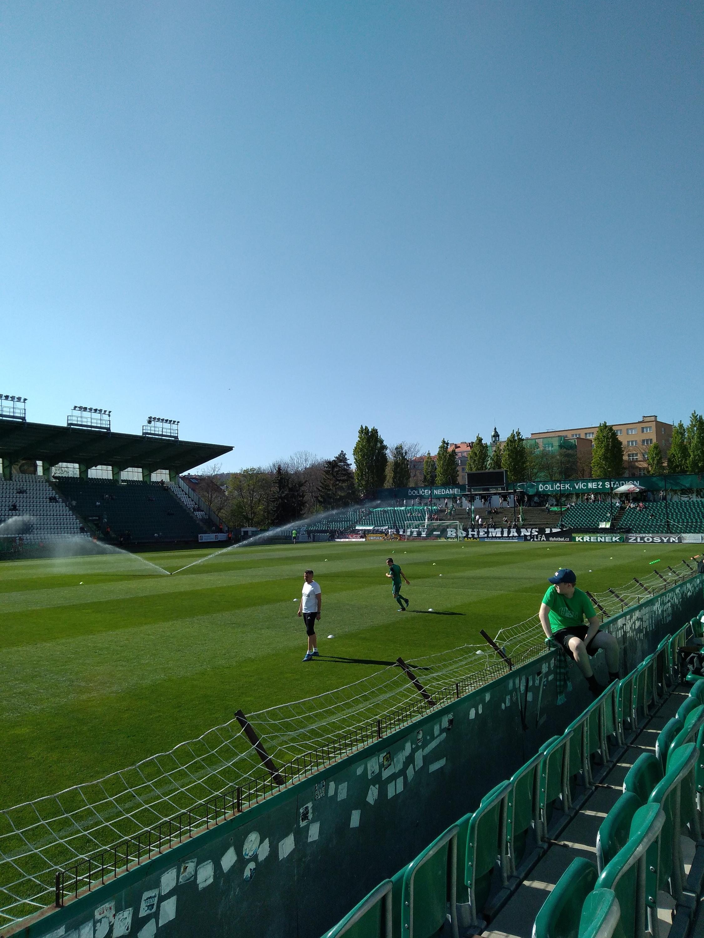 Městský stadion Ďolíček - Bohemians 1905 foto 3