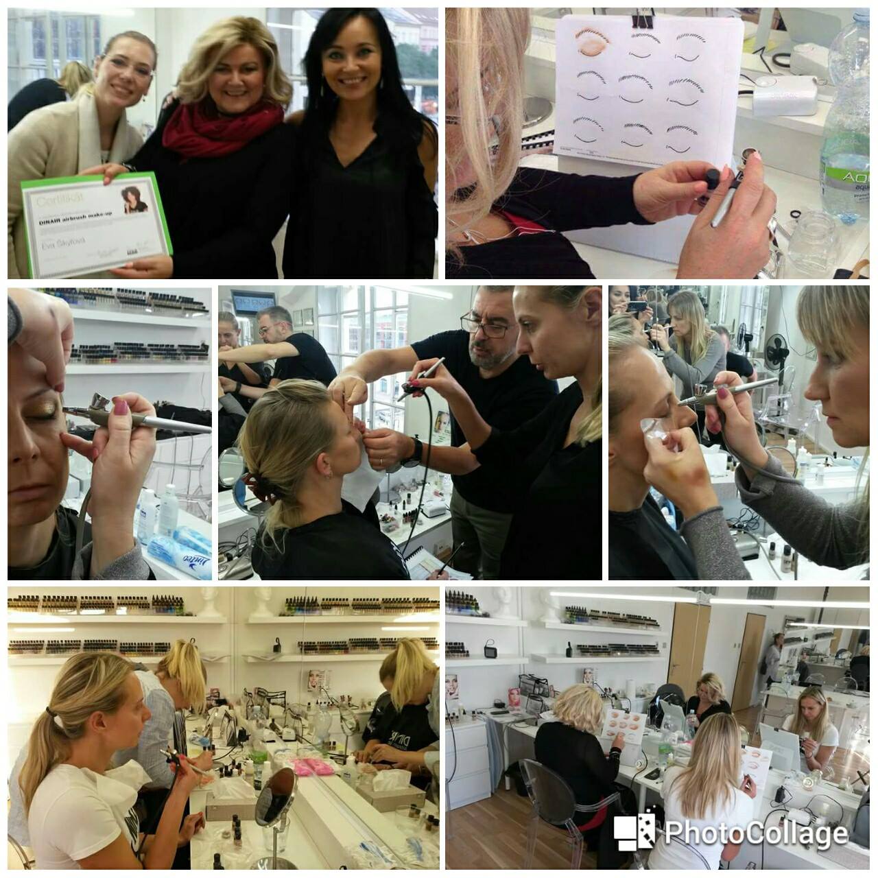 DINAIR ACADEMY - Airbrush make-up kurz foto 4