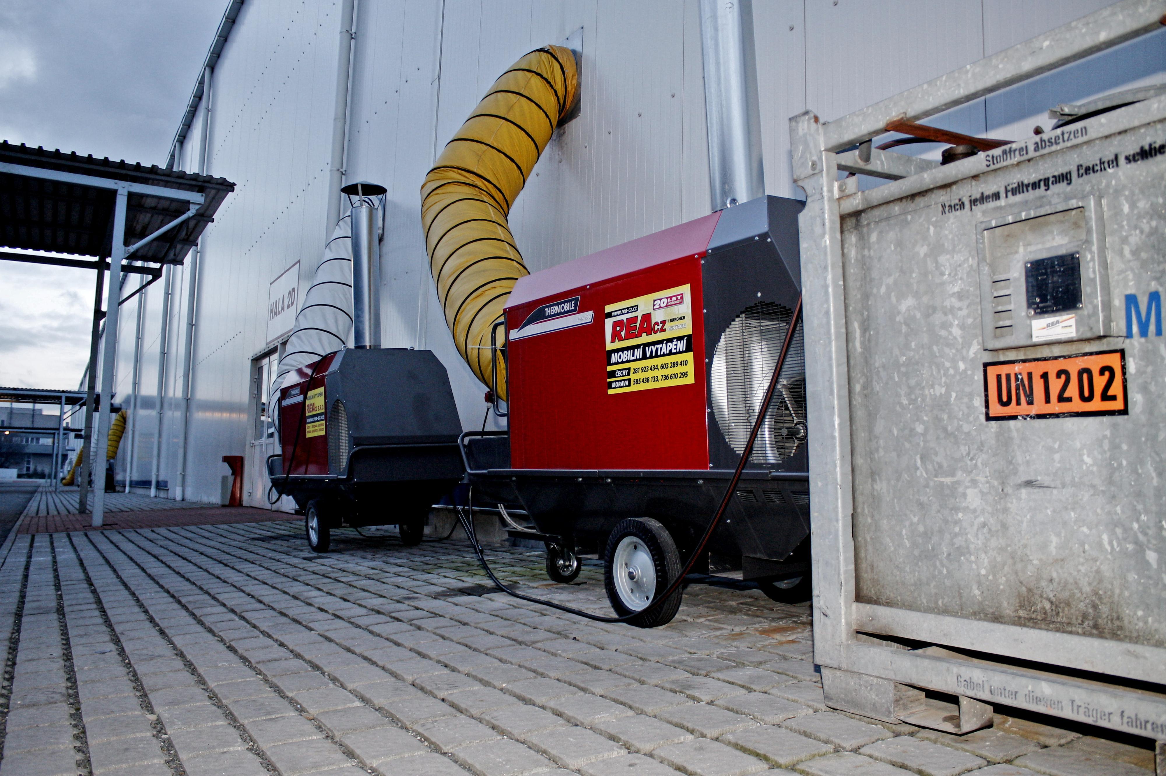 REA CENTER - čištění, vytápění a vysoušení