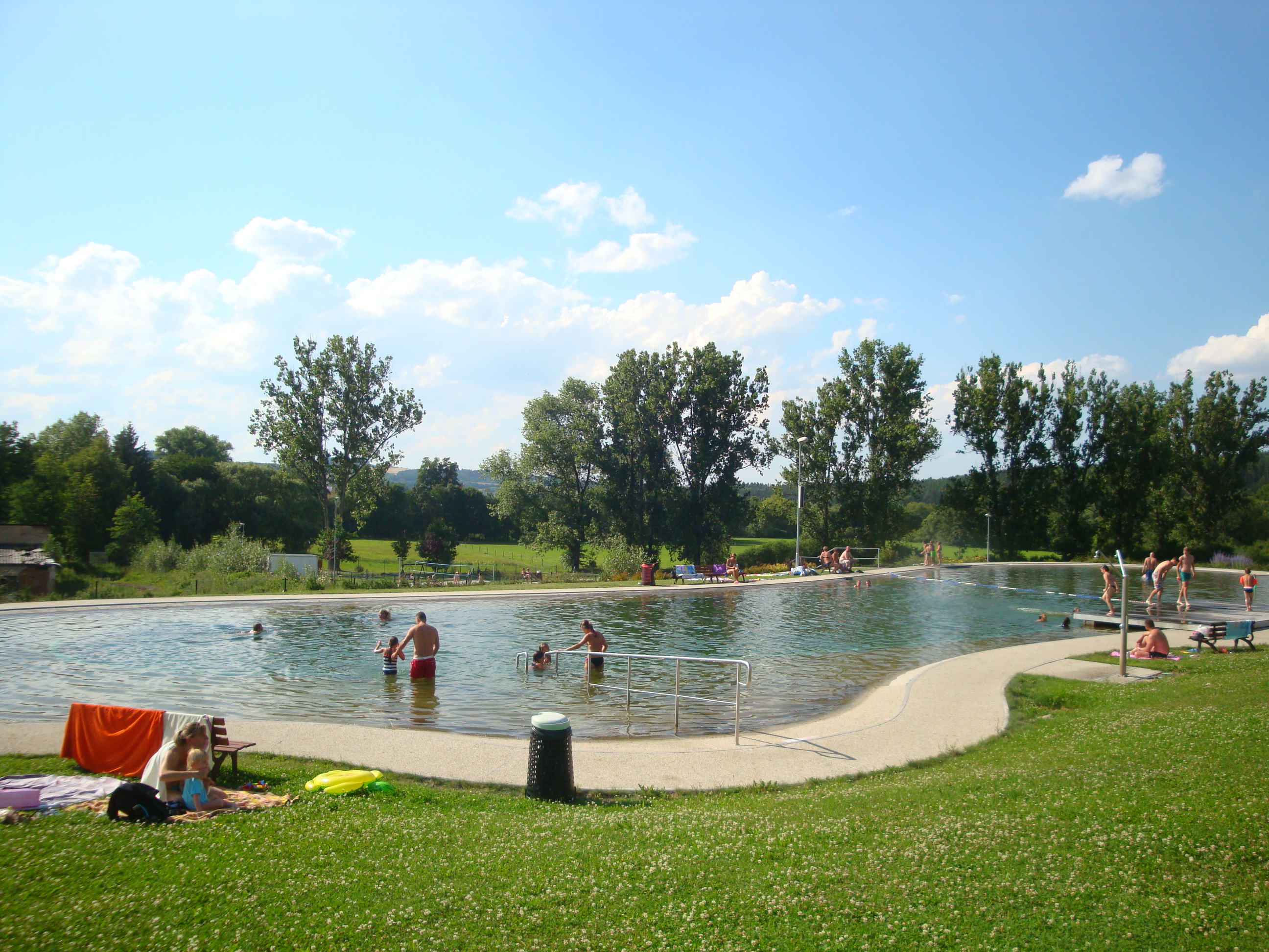 Přírodní koupací biotop Blovice foto 5