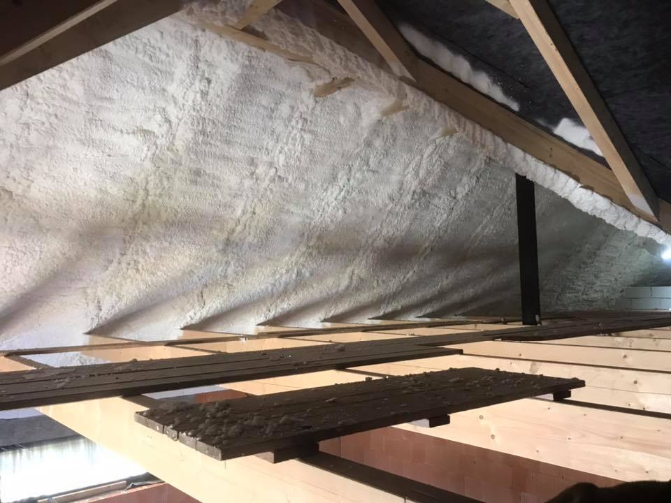 Stříkaná izolace / Muskox s.r.o. foto 4