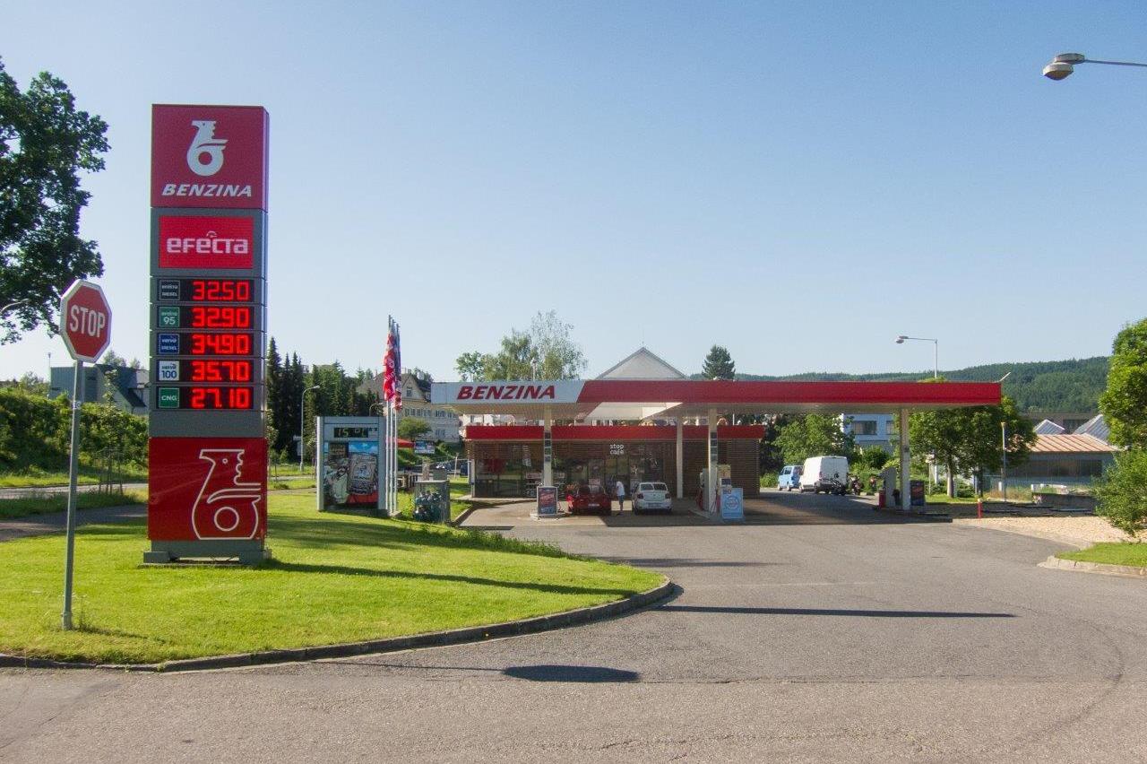 innogy plnicí stanice CNG