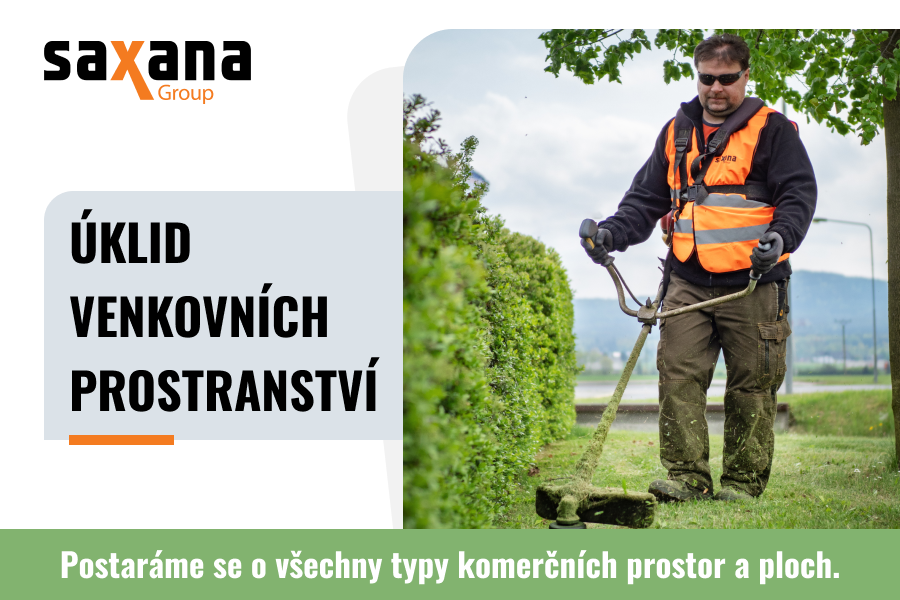 Venkovní úklid a zimní údržba