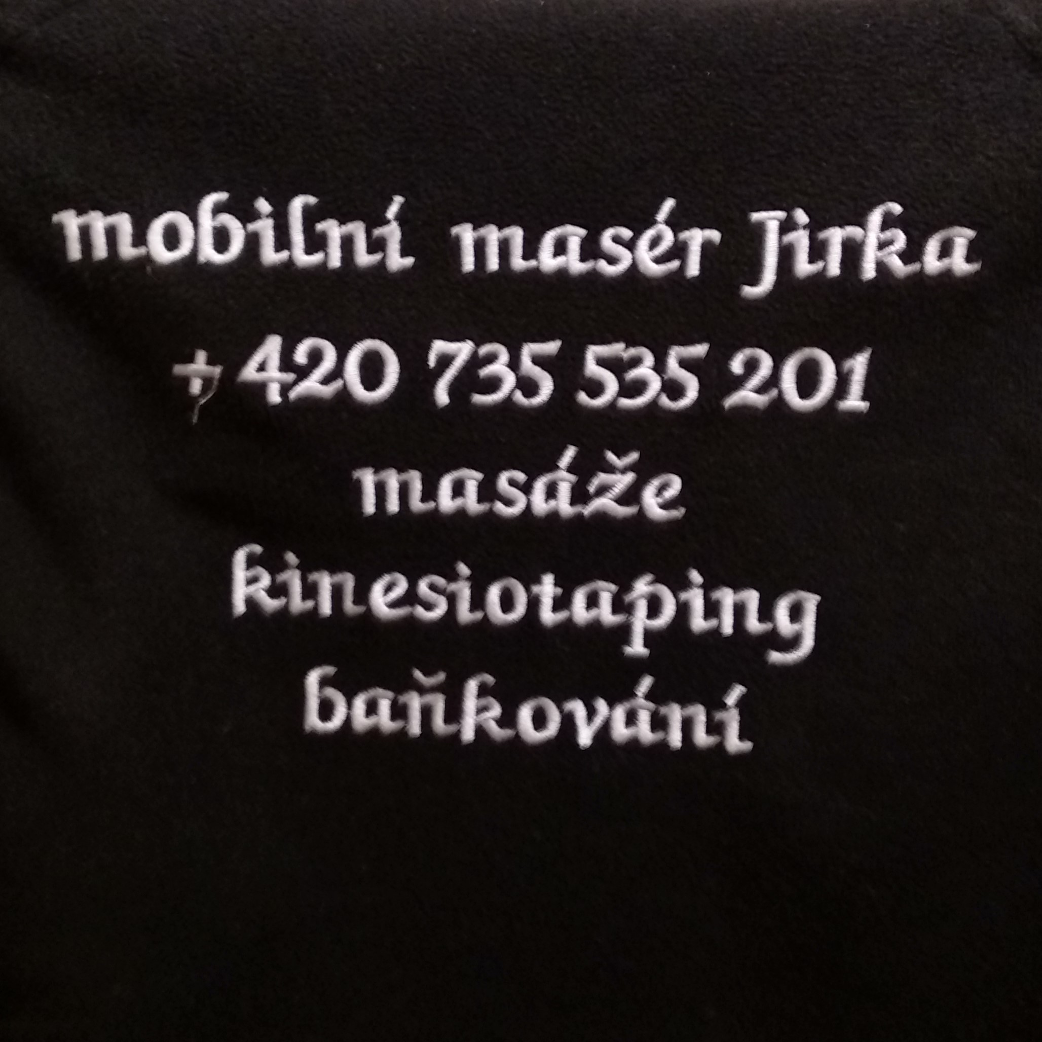 Mobilní masérJirka foto 2