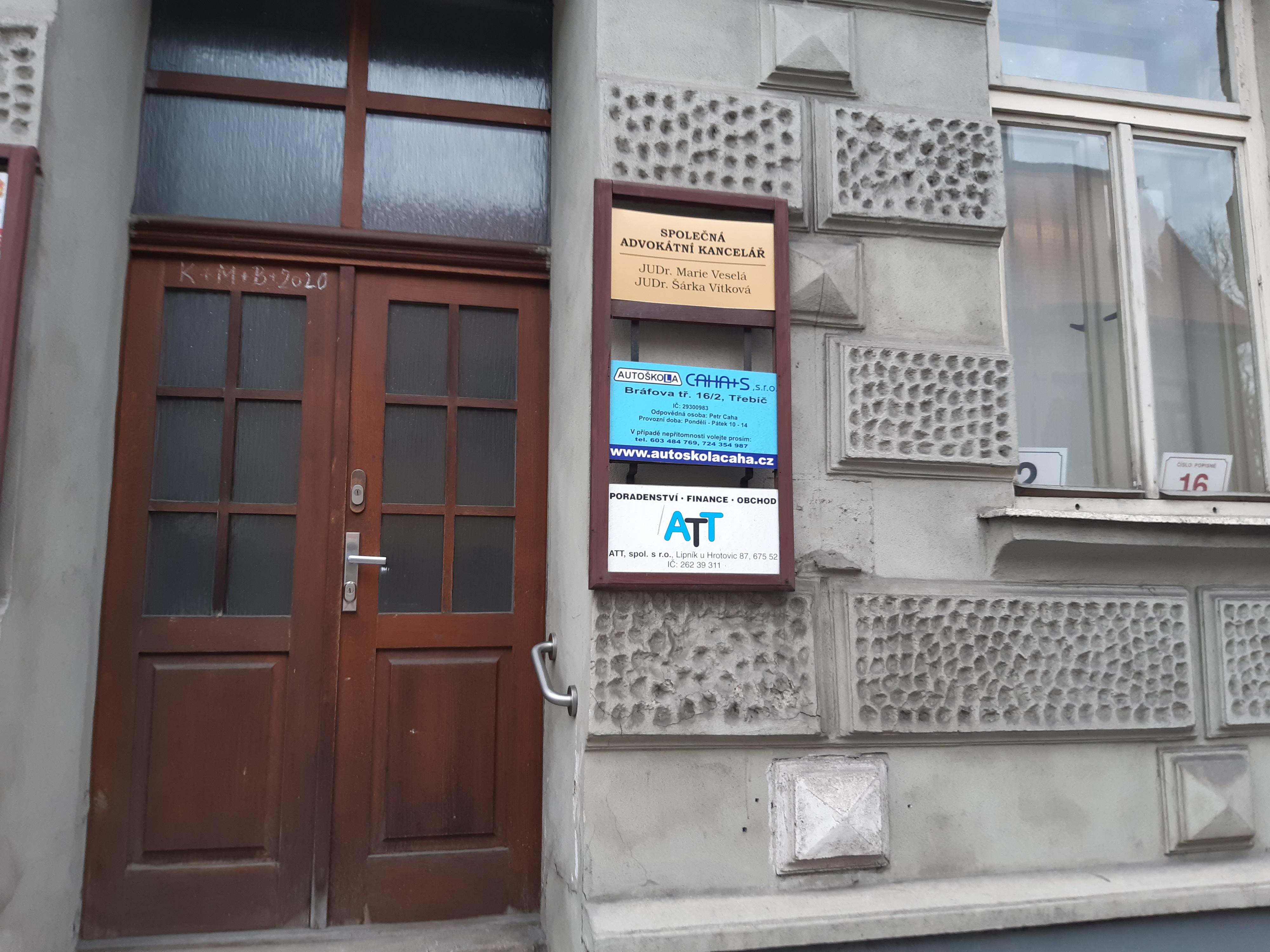 JUDr. Marie Veselá, advokát