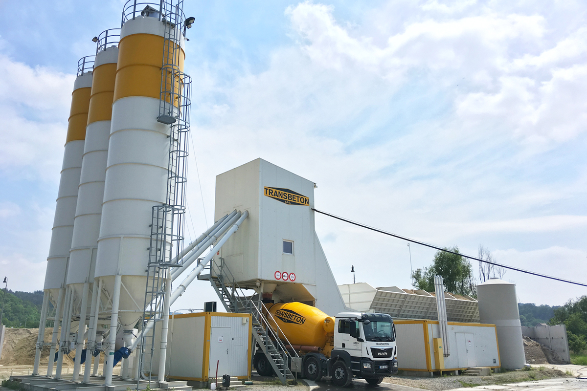 TRANSBETON s.r.o. – betonárna Skalice nad Svitavou