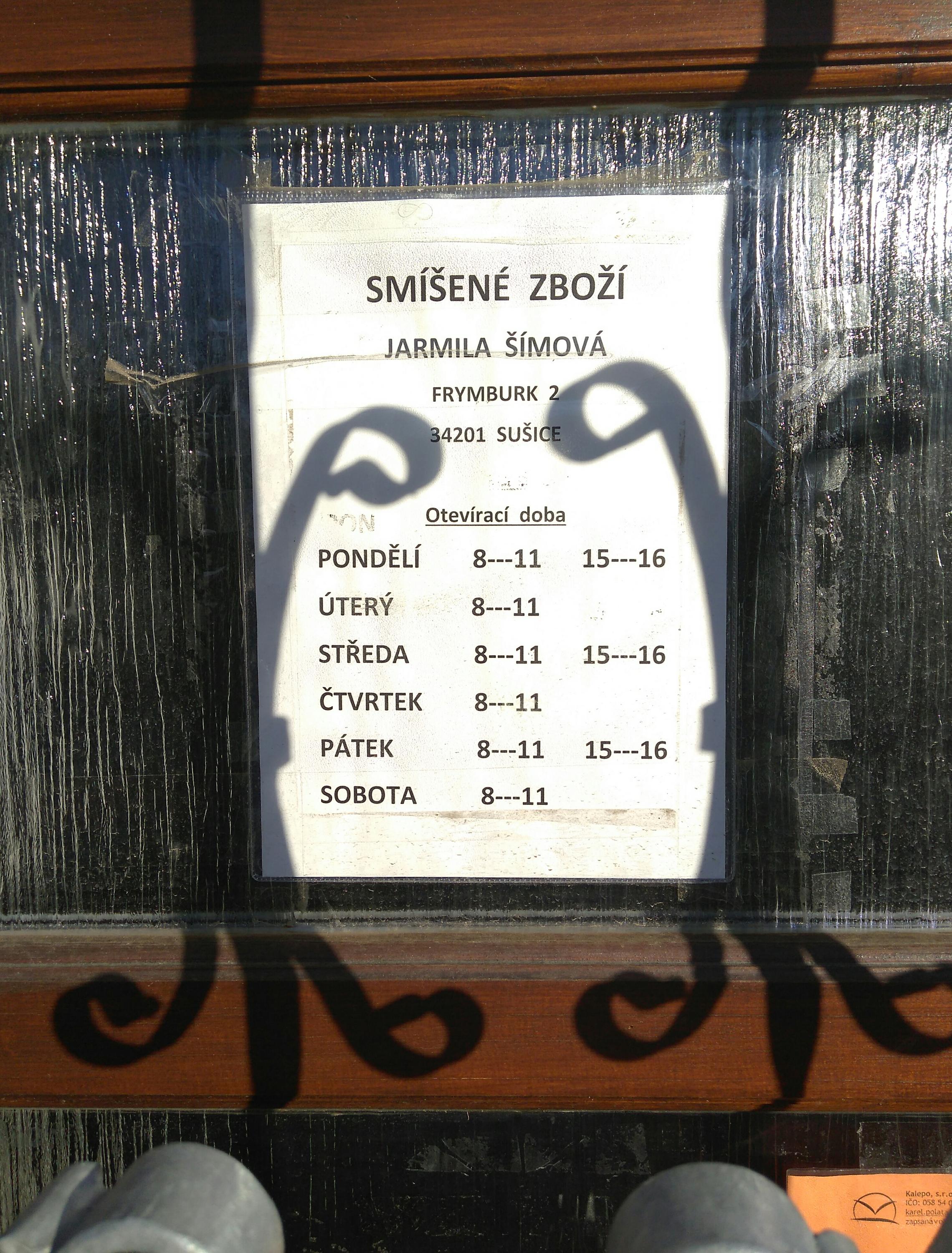 Smíšené zboží Frymburk foto 2