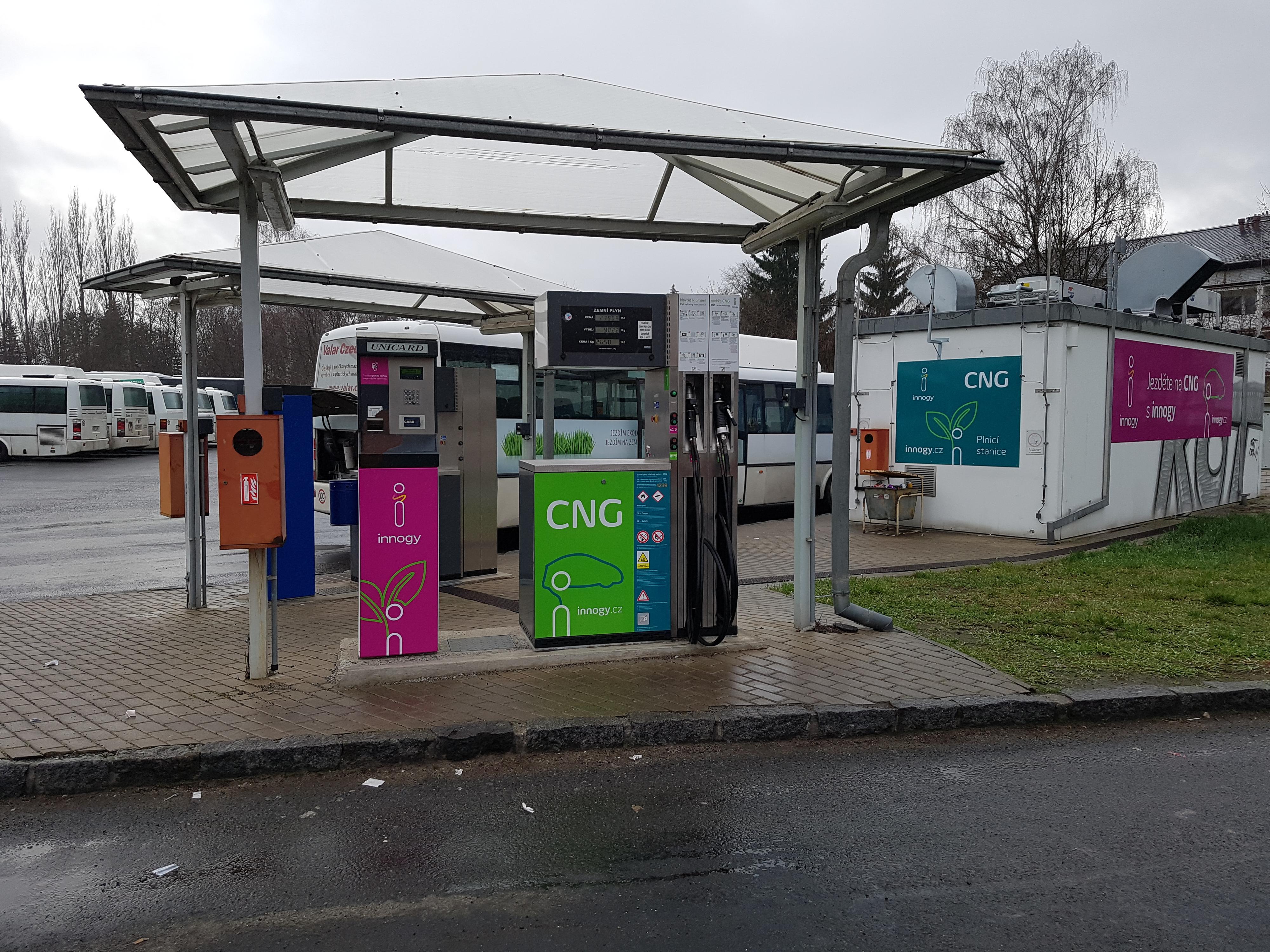 Innogy plnicí stanice CNG foto 3