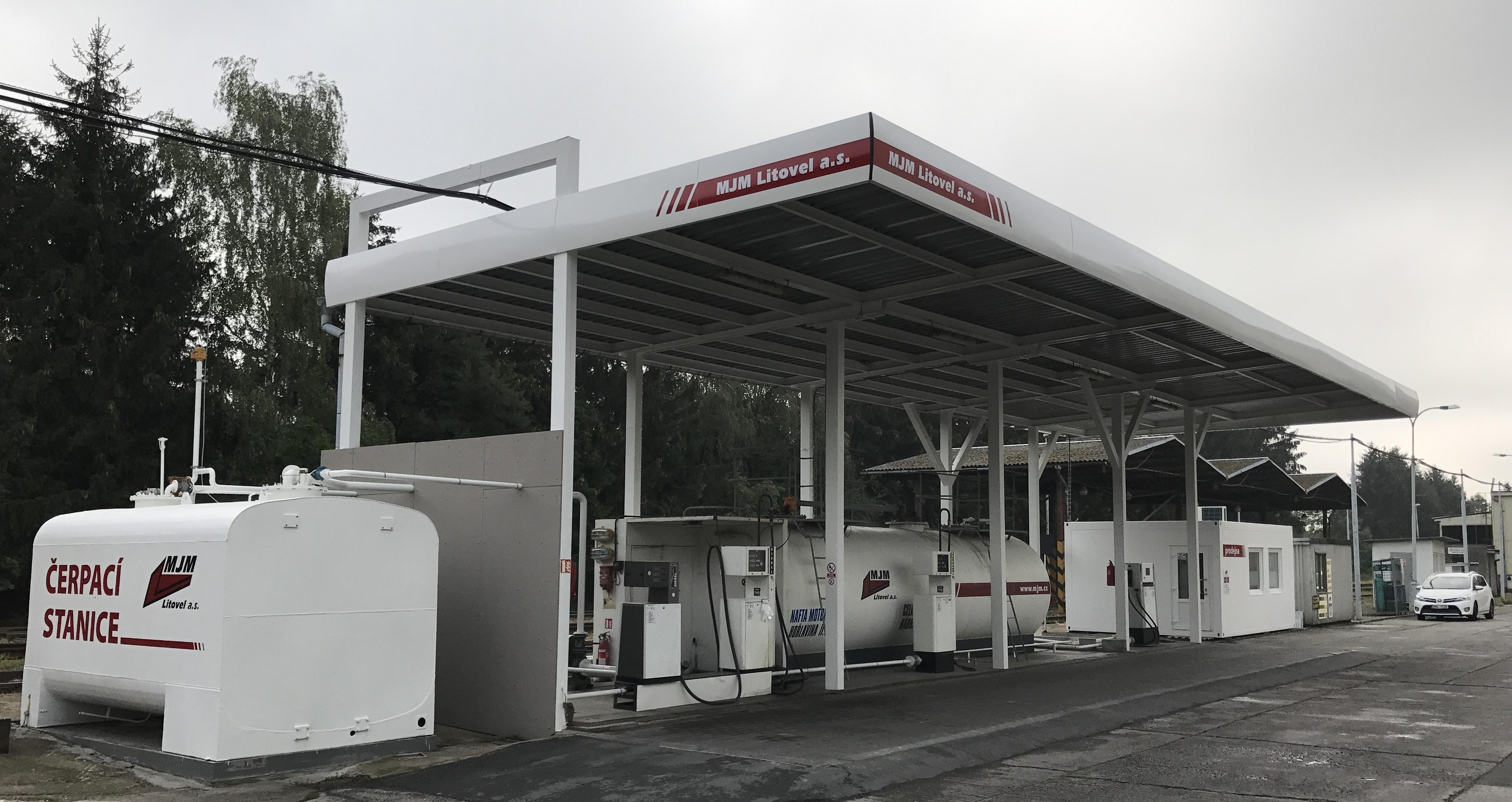MJM agro, a. s. - čerpací stanice