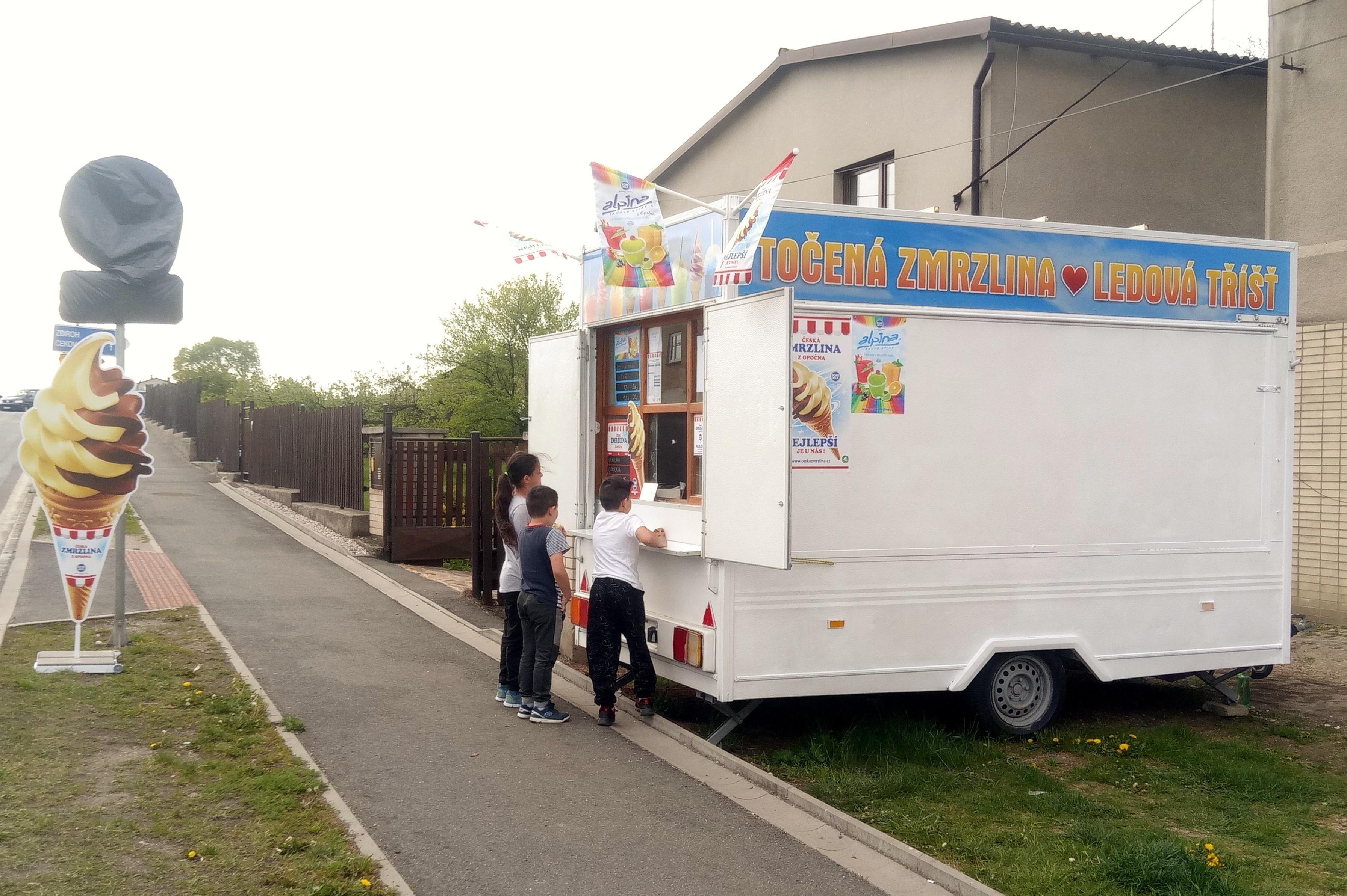 Točená zmrzlina Kařez