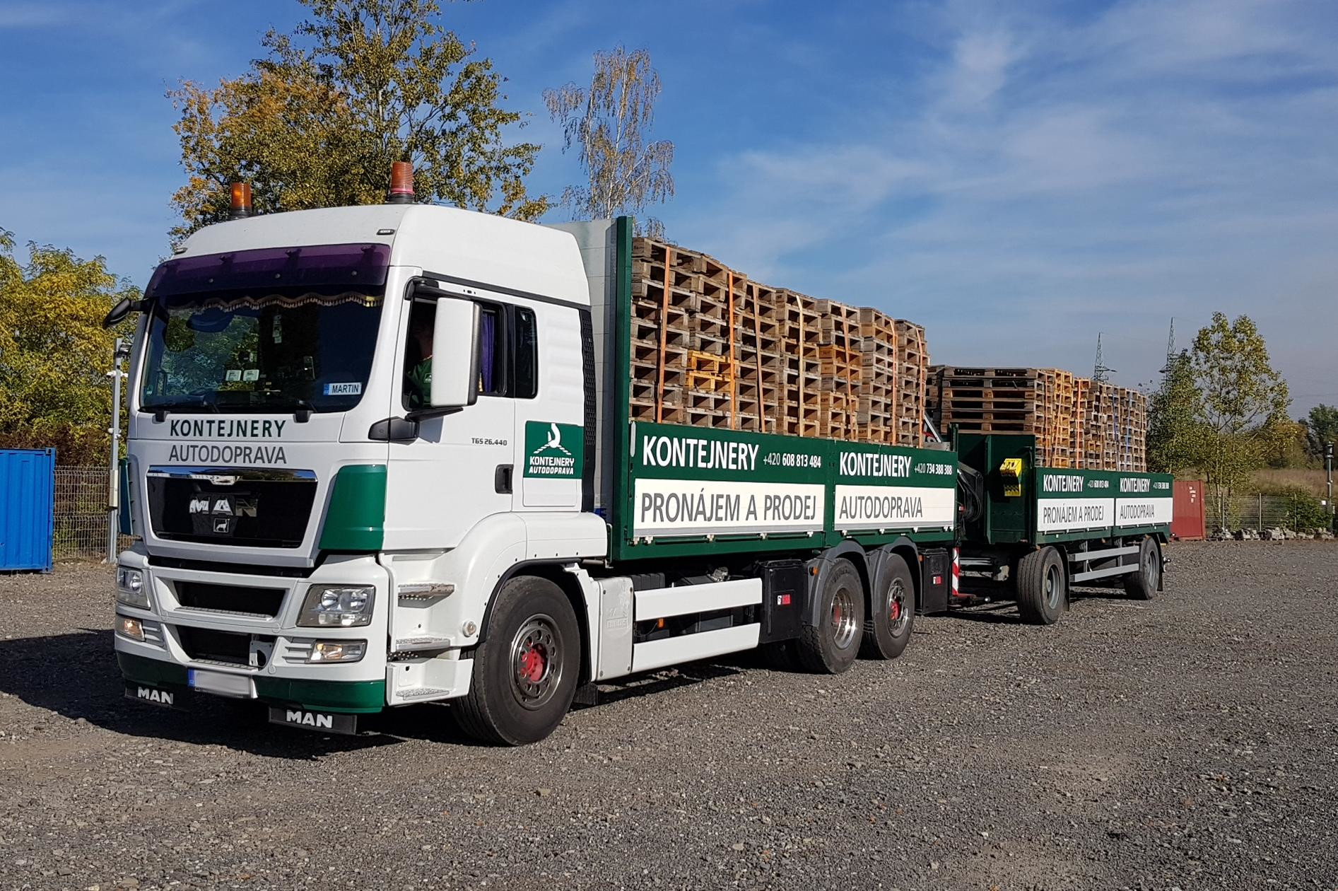 Kontejnery Autodoprava