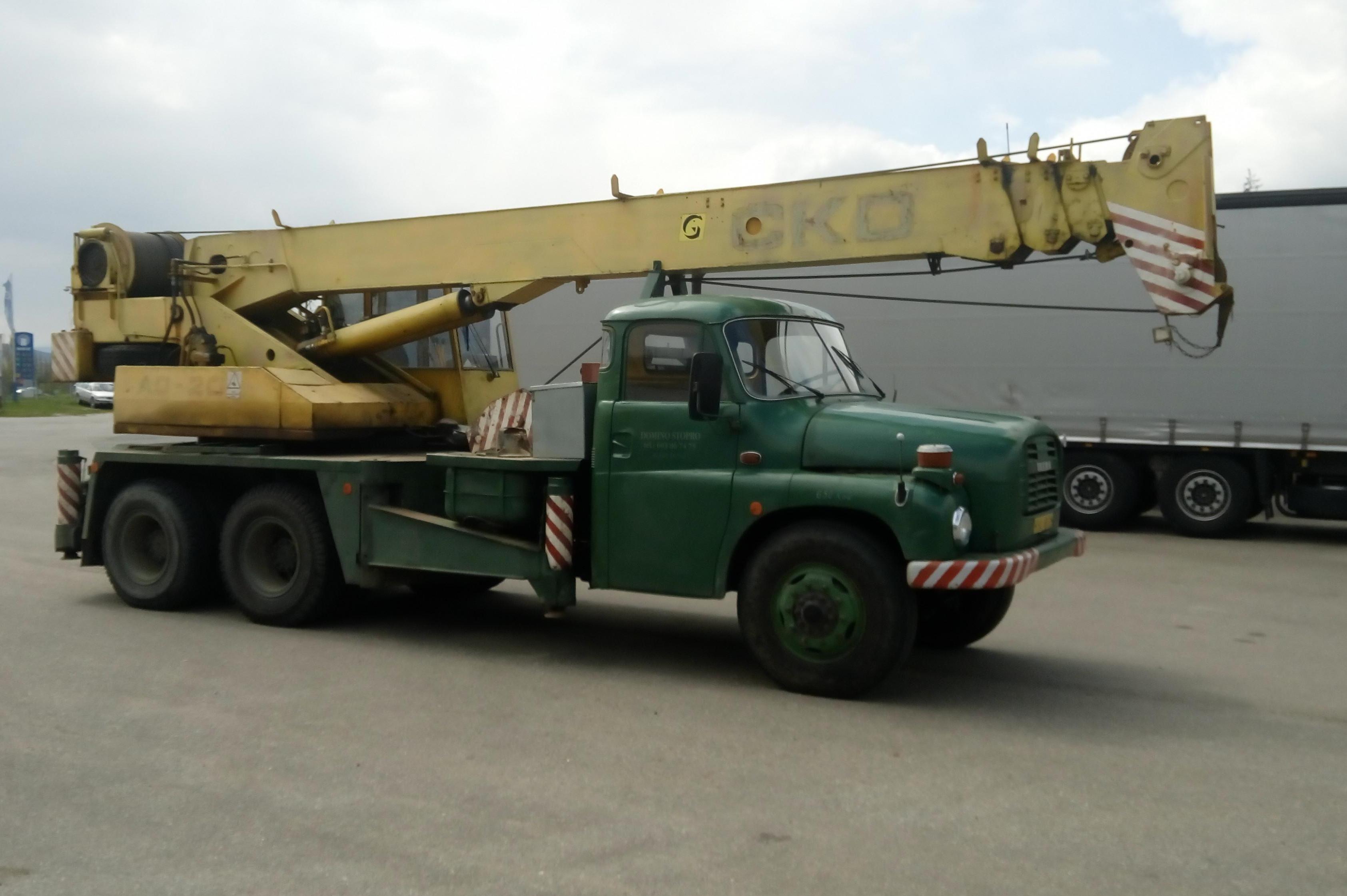 DOMINO STOPRO - jeřábové práce - Novák Oldřich