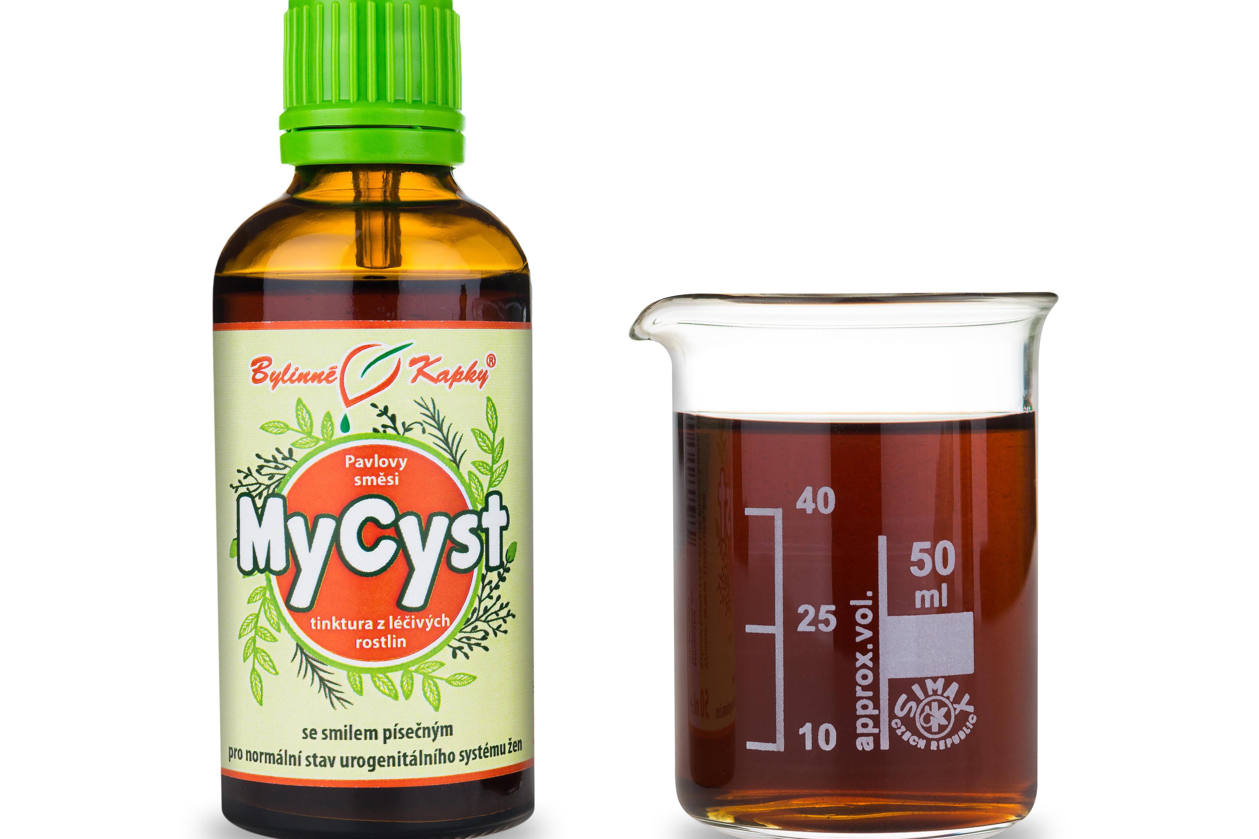 MyCyst tinktura - myomy, cysty - spolehlivý účinek